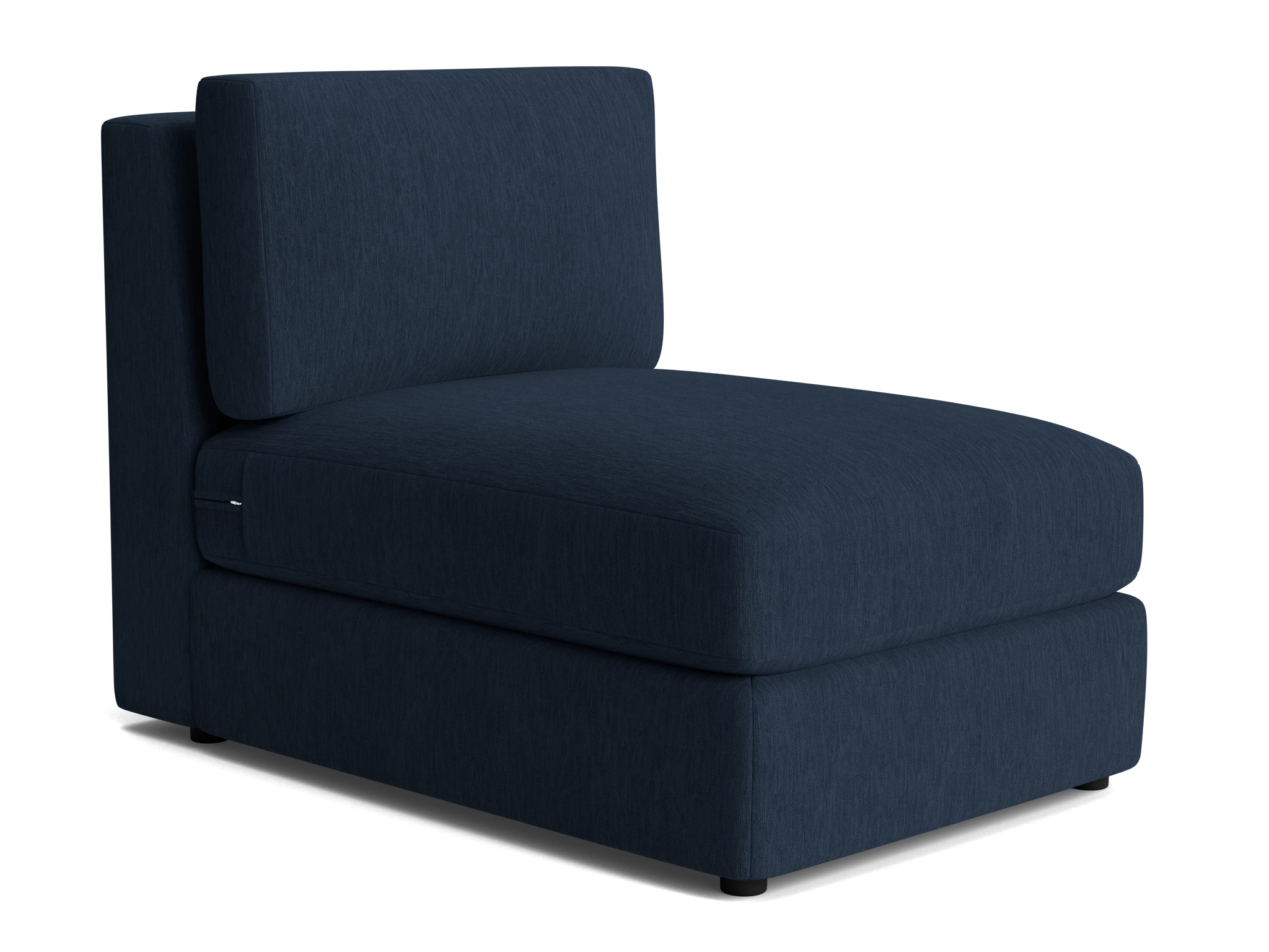 daya armless chair bentley indigo