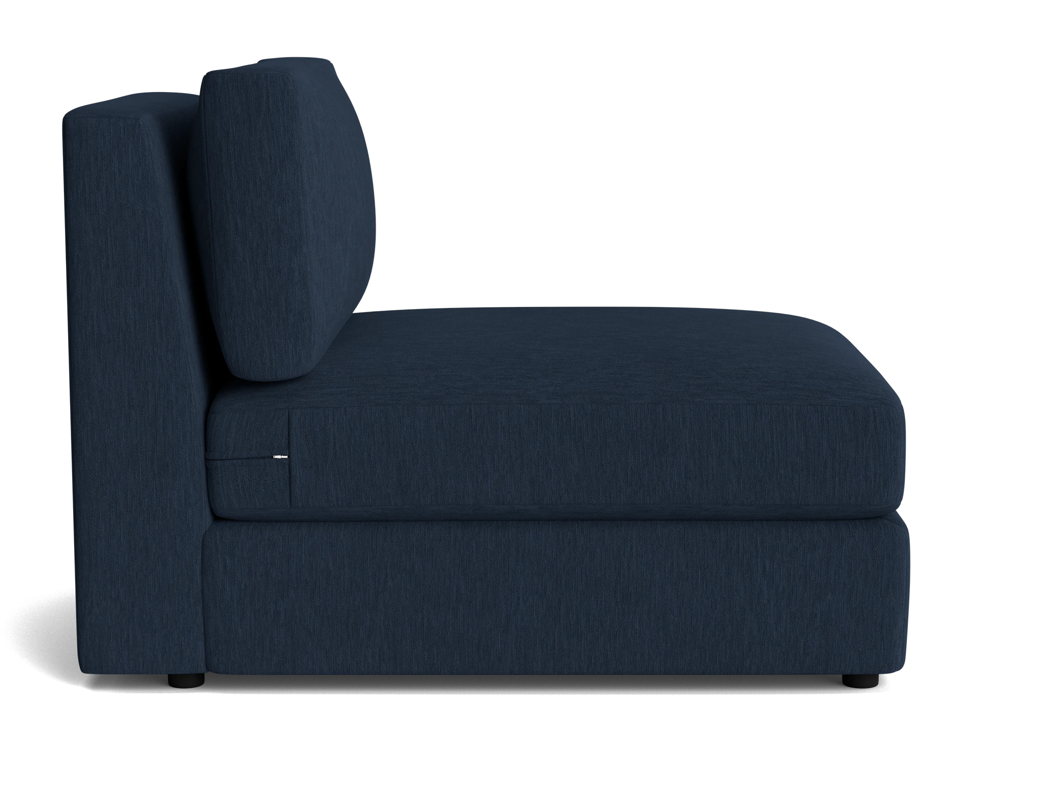 daya armless chair bentley indigo