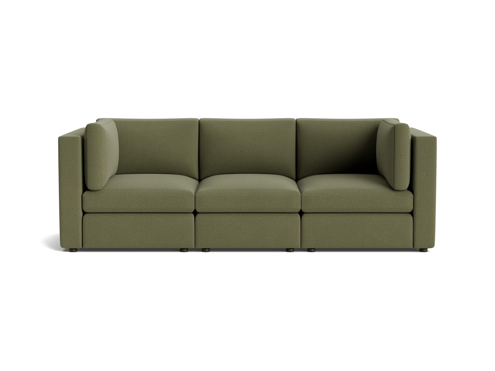 daya modular sofa faithful olive