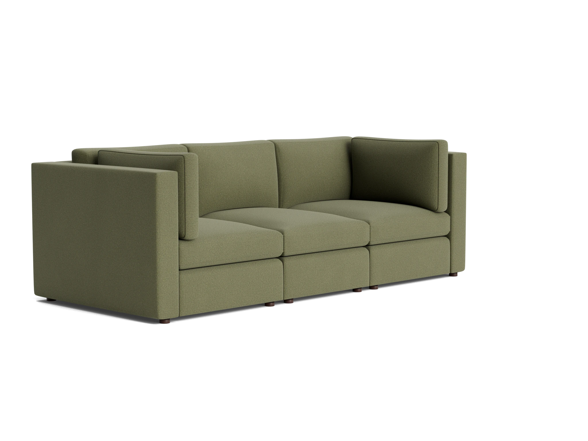 daya modular sofa faithful olive
