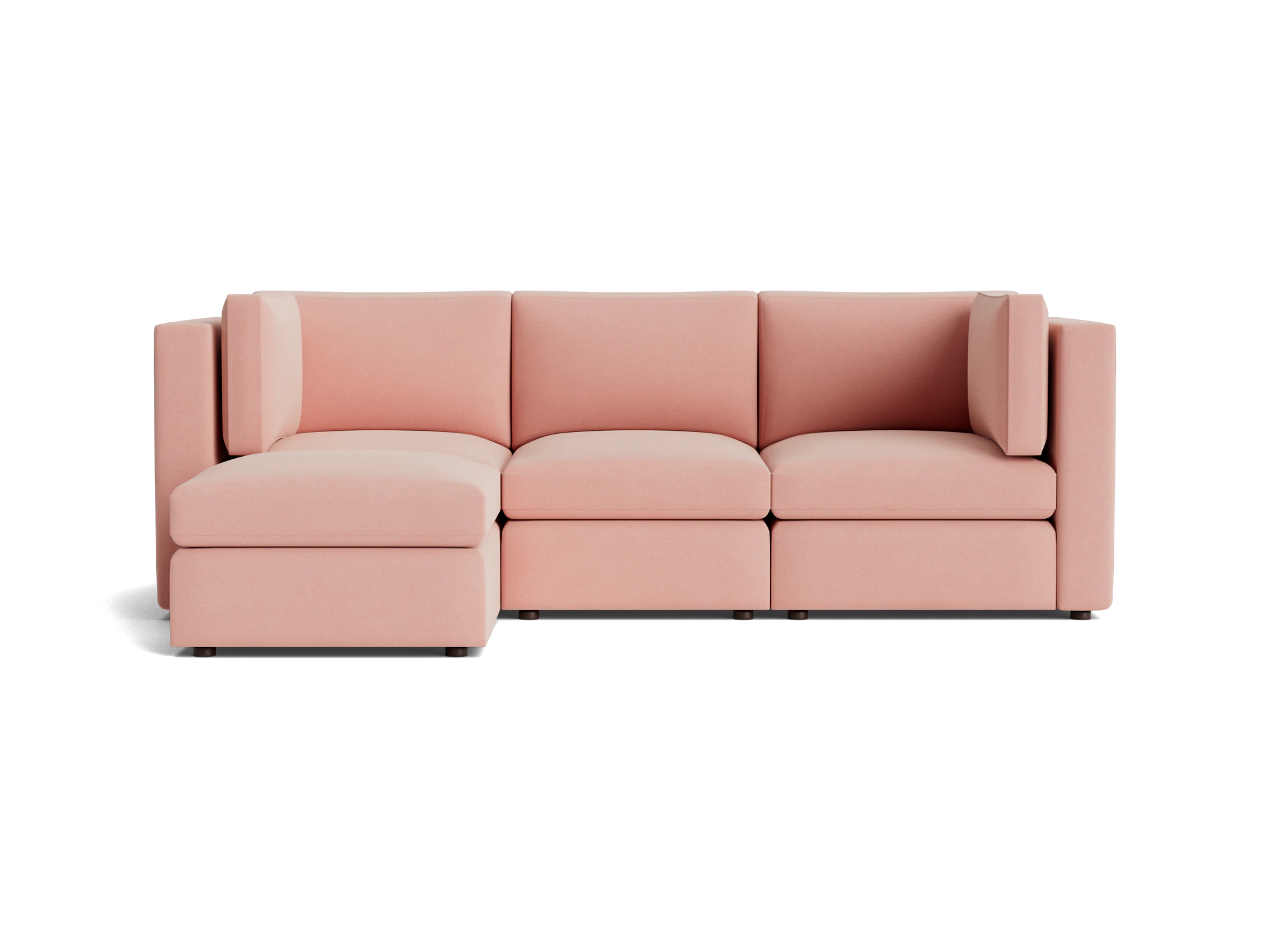 daya modular sectional royale blush