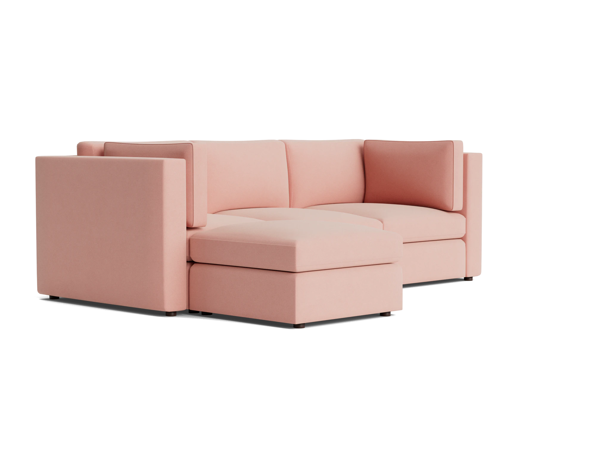 daya modular sectional royale blush