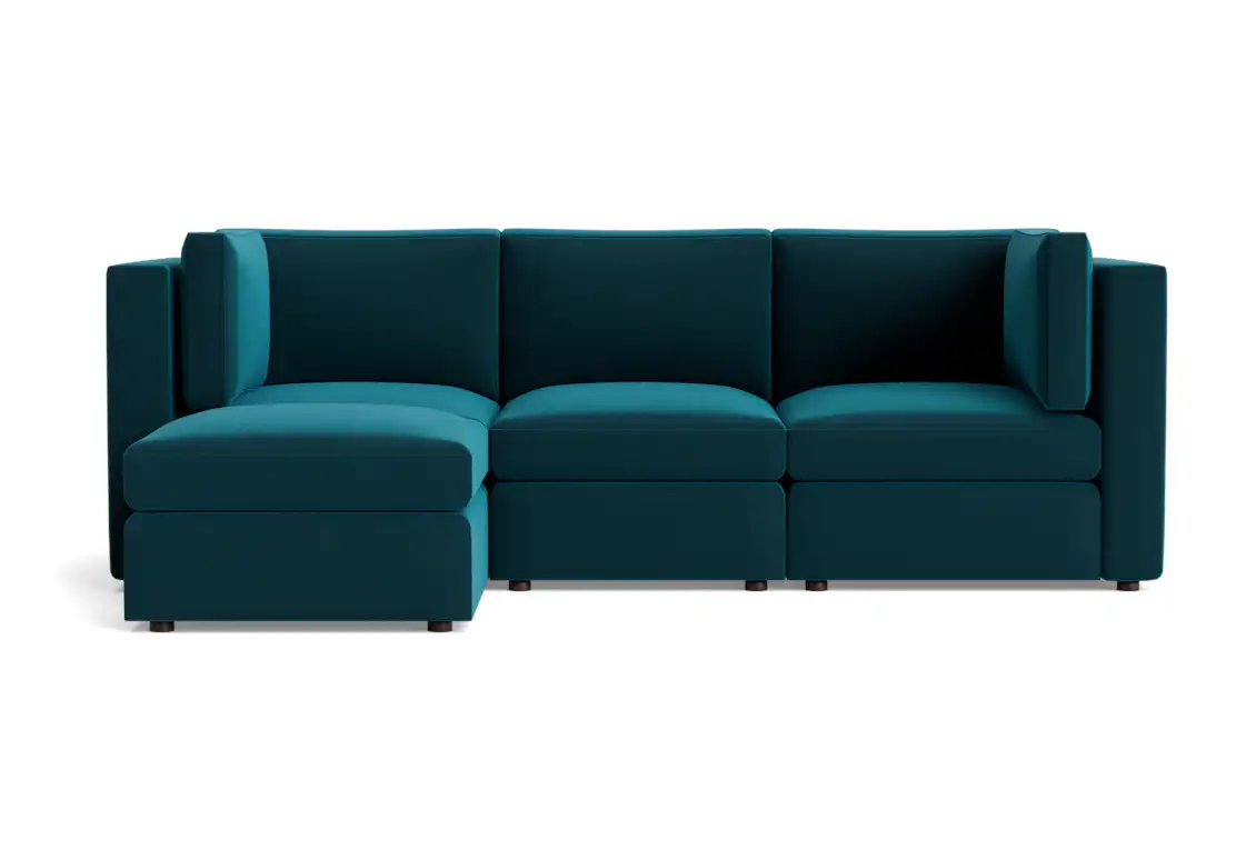 daya modular sectional royale peacock