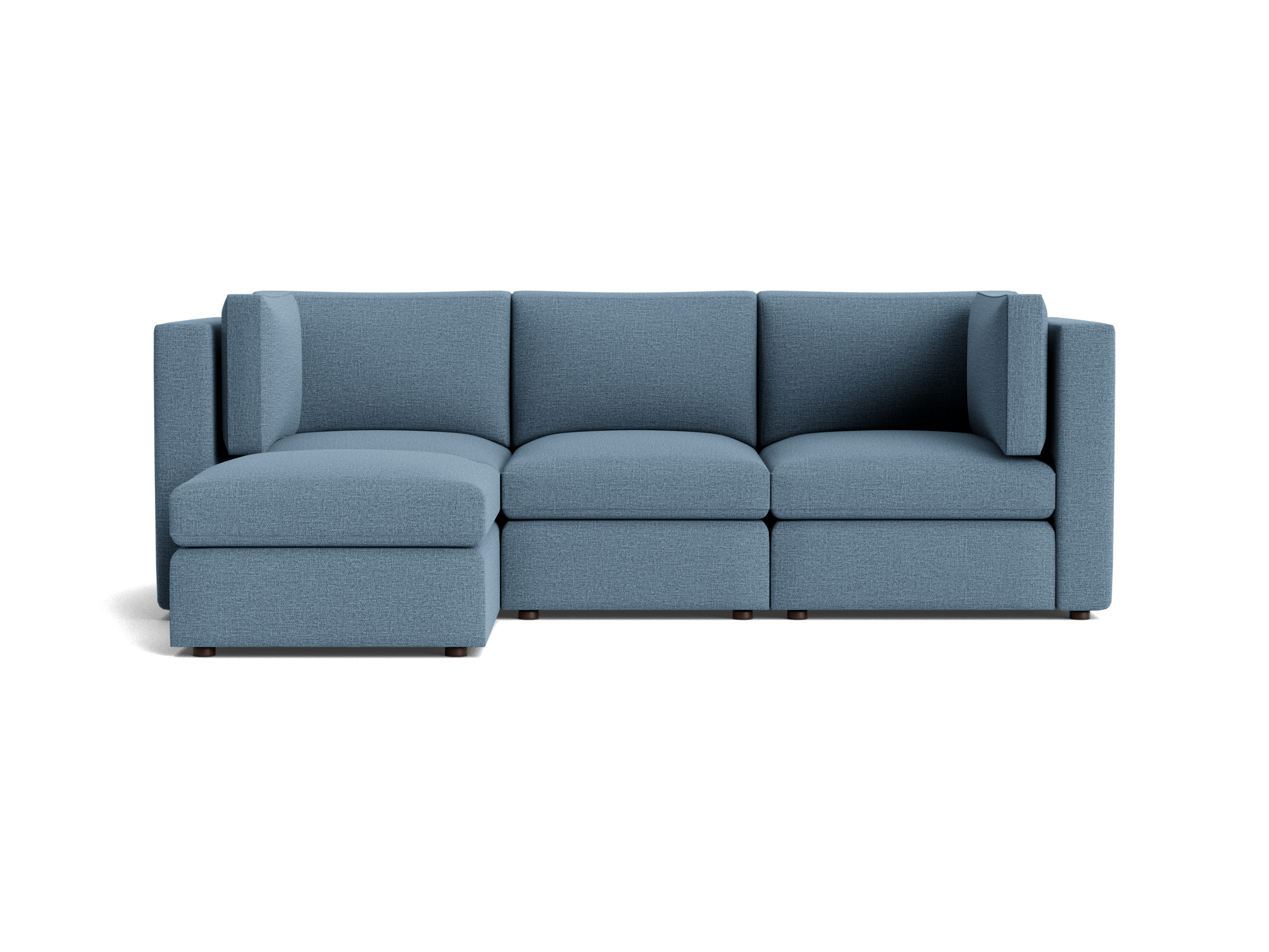 daya modular sectional milo french blue
