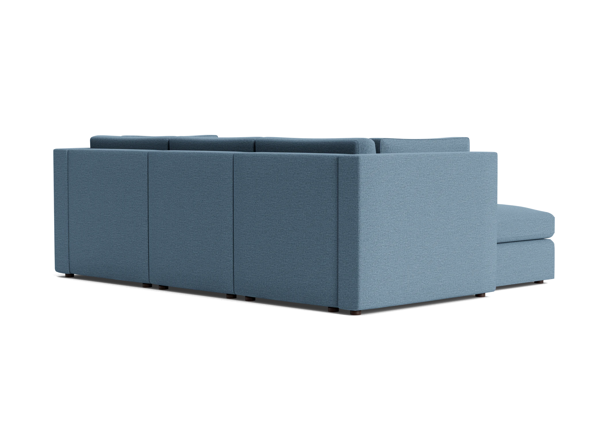 daya modular sectional milo french blue