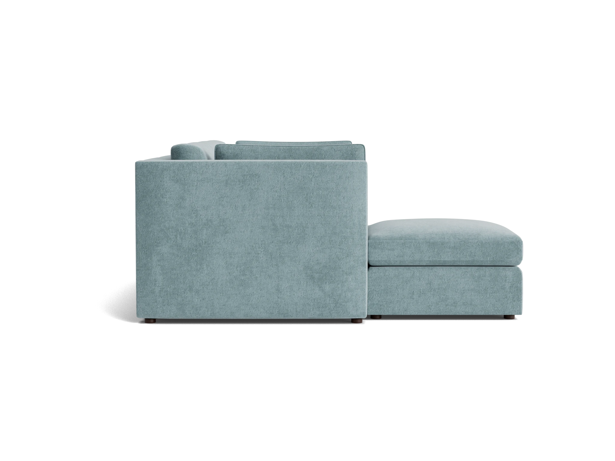 daya modular sectional plush mist