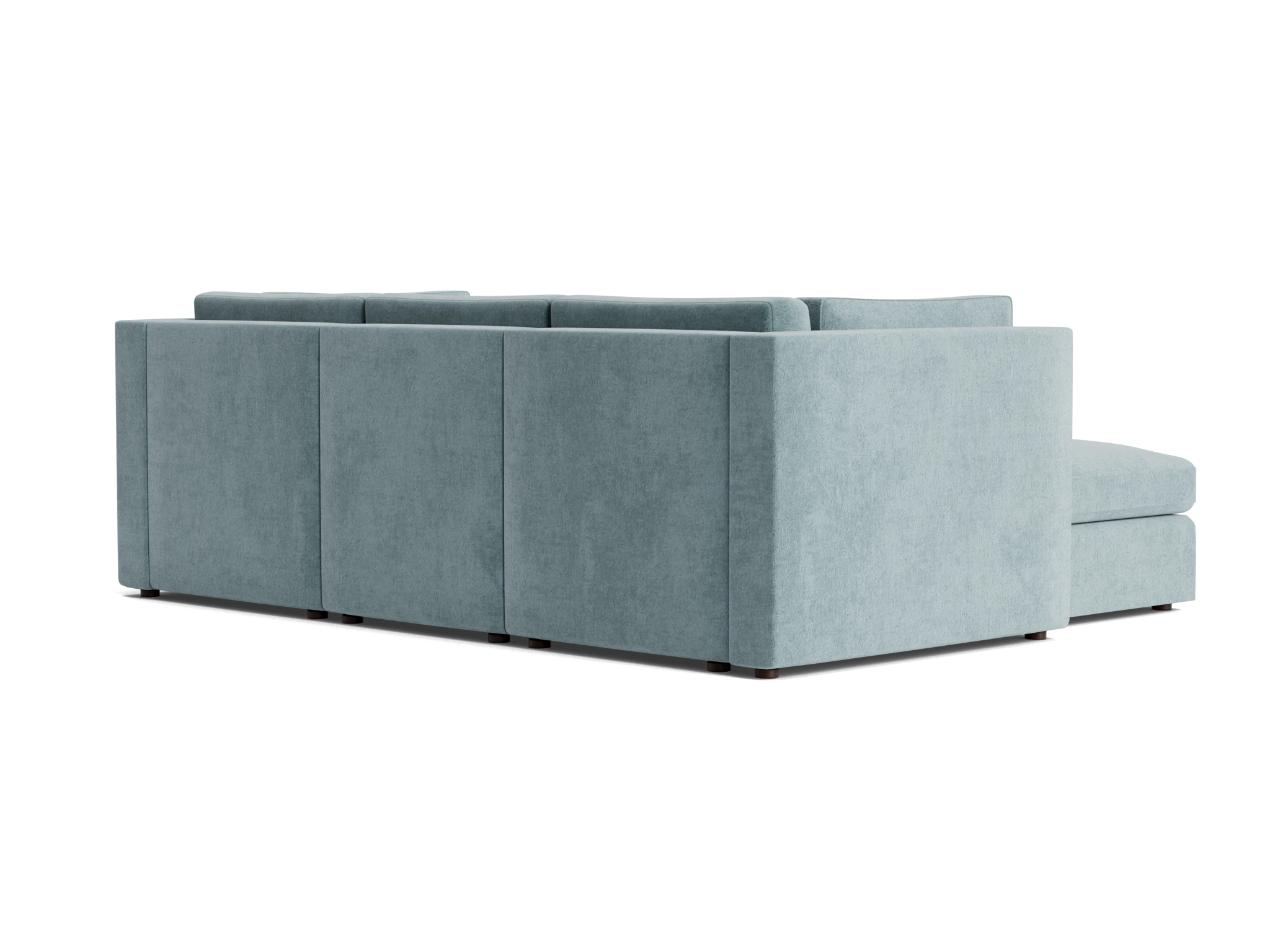 daya modular sectional plush mist