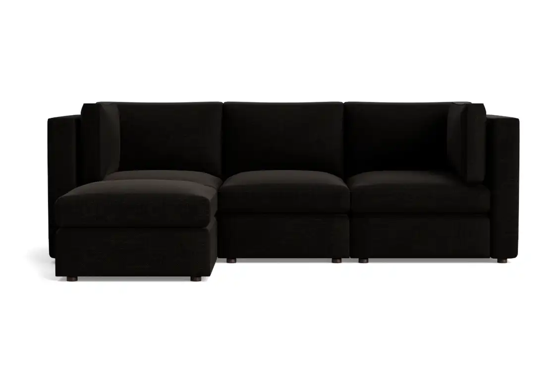 daya modular sectional milo onyx