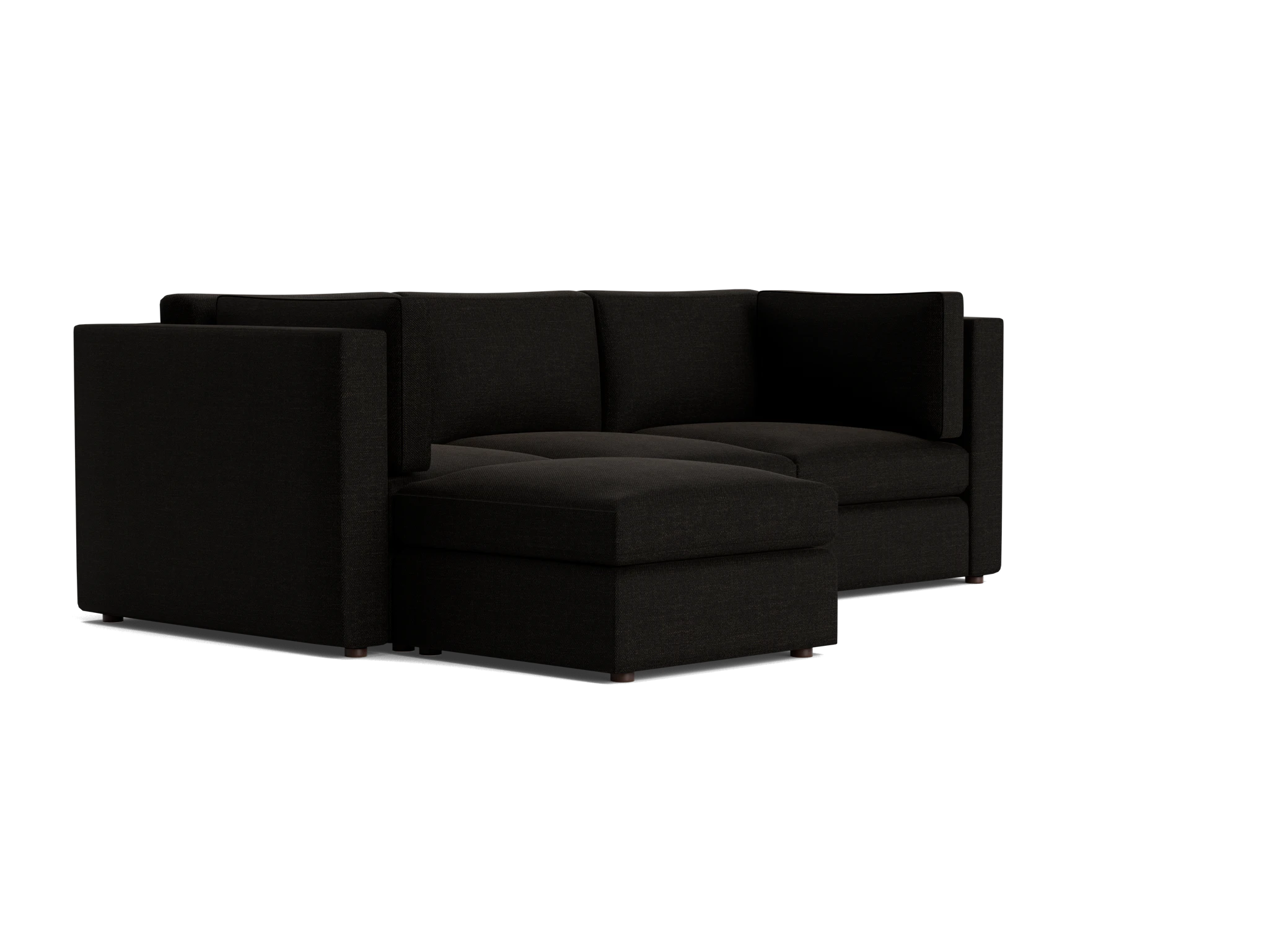 daya modular sectional milo onyx
