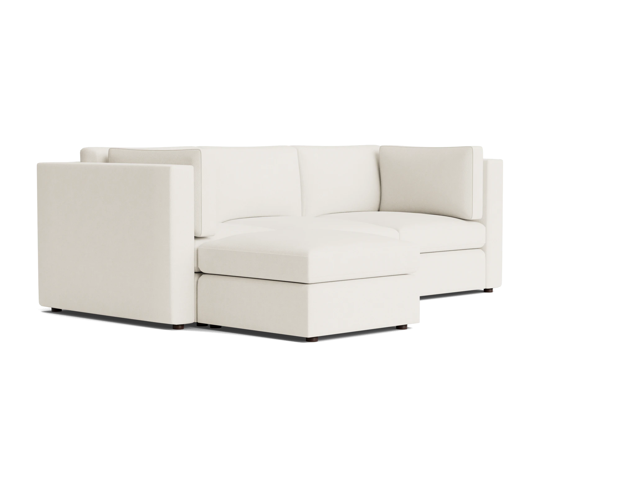 daya modular sectional leuven snow
