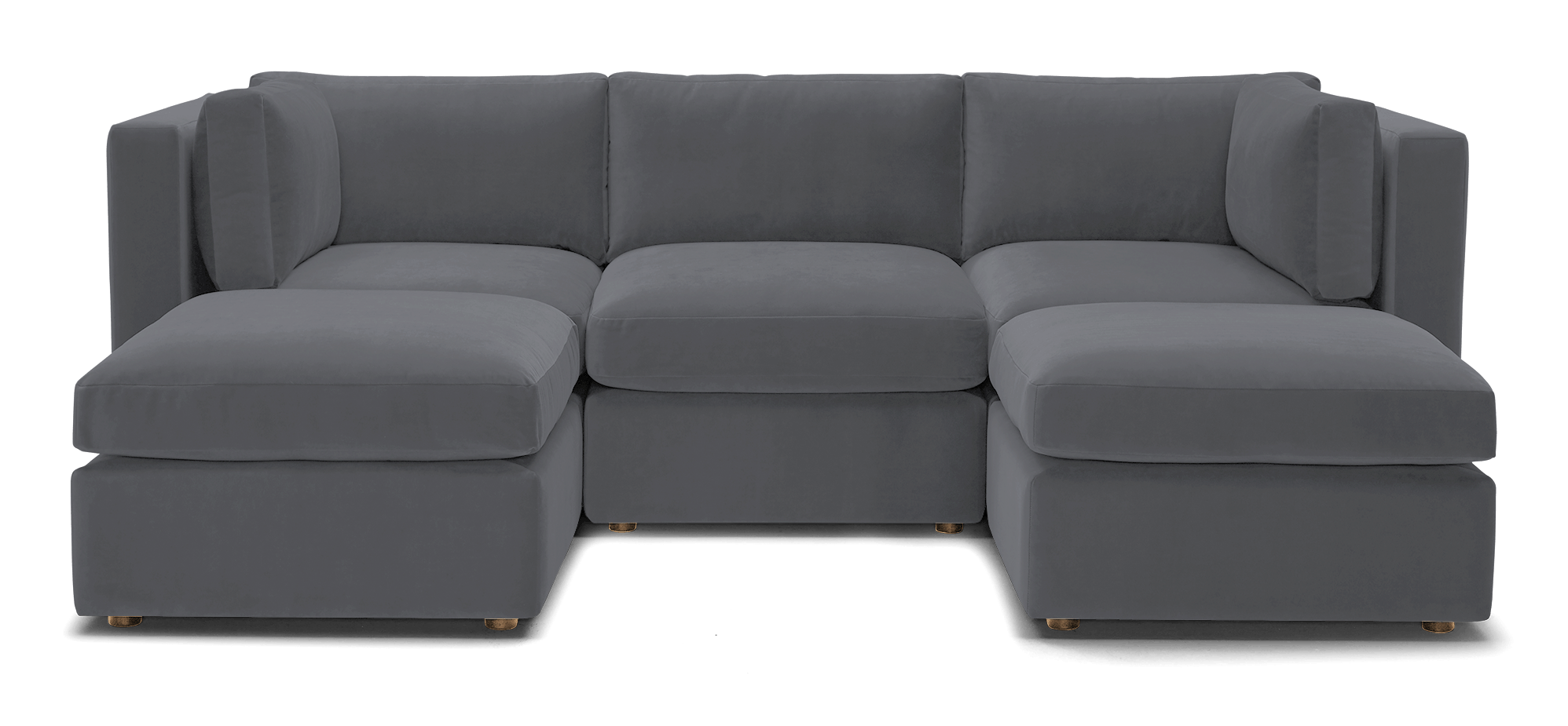 daya modular sofa sectional %285 piece%29 essence ash