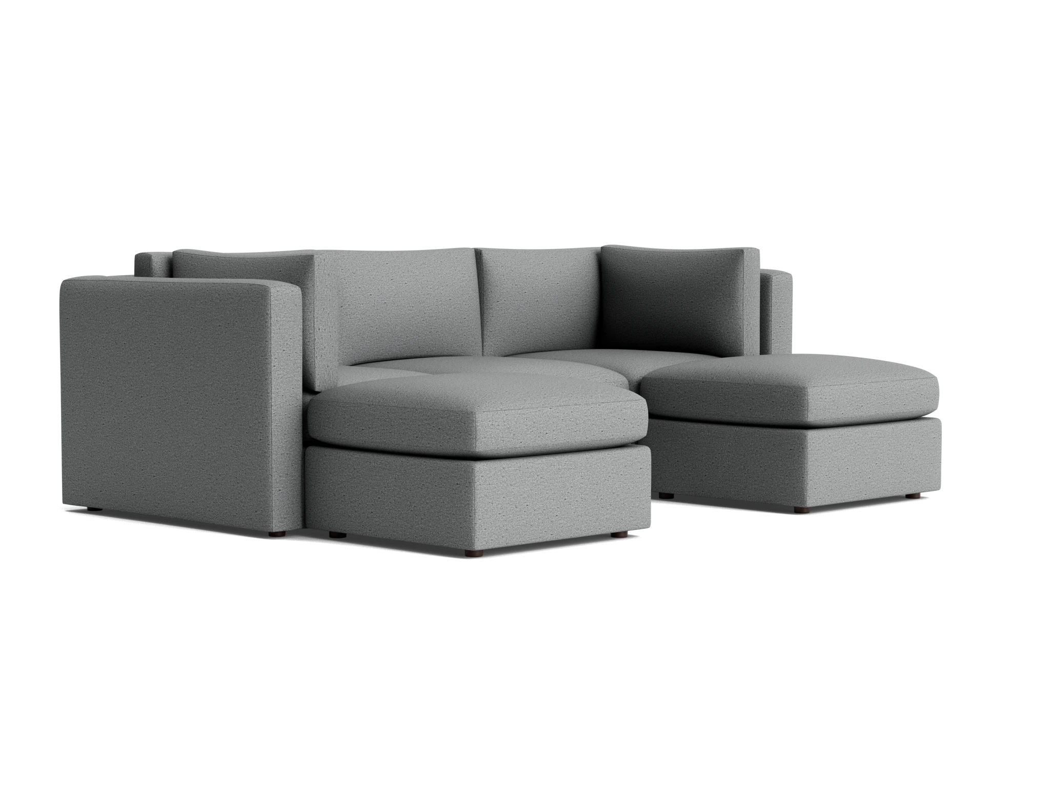 daya modular sofa sectional %285 piece%29 essence ash