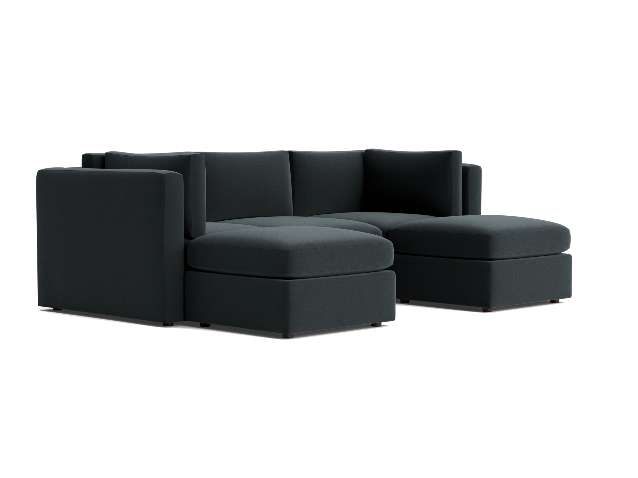 daya modular sofa sectional %285 piece%29 royale gunmetal