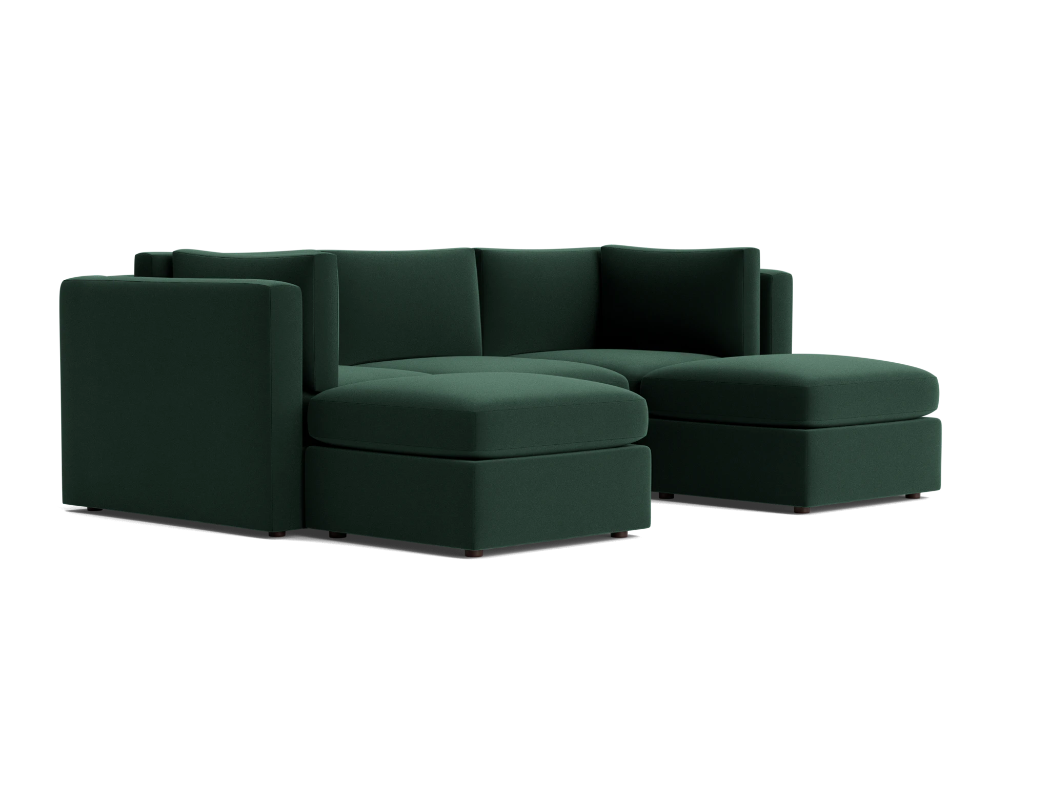 daya modular sofa sectional %285 piece%29 royale evergreen