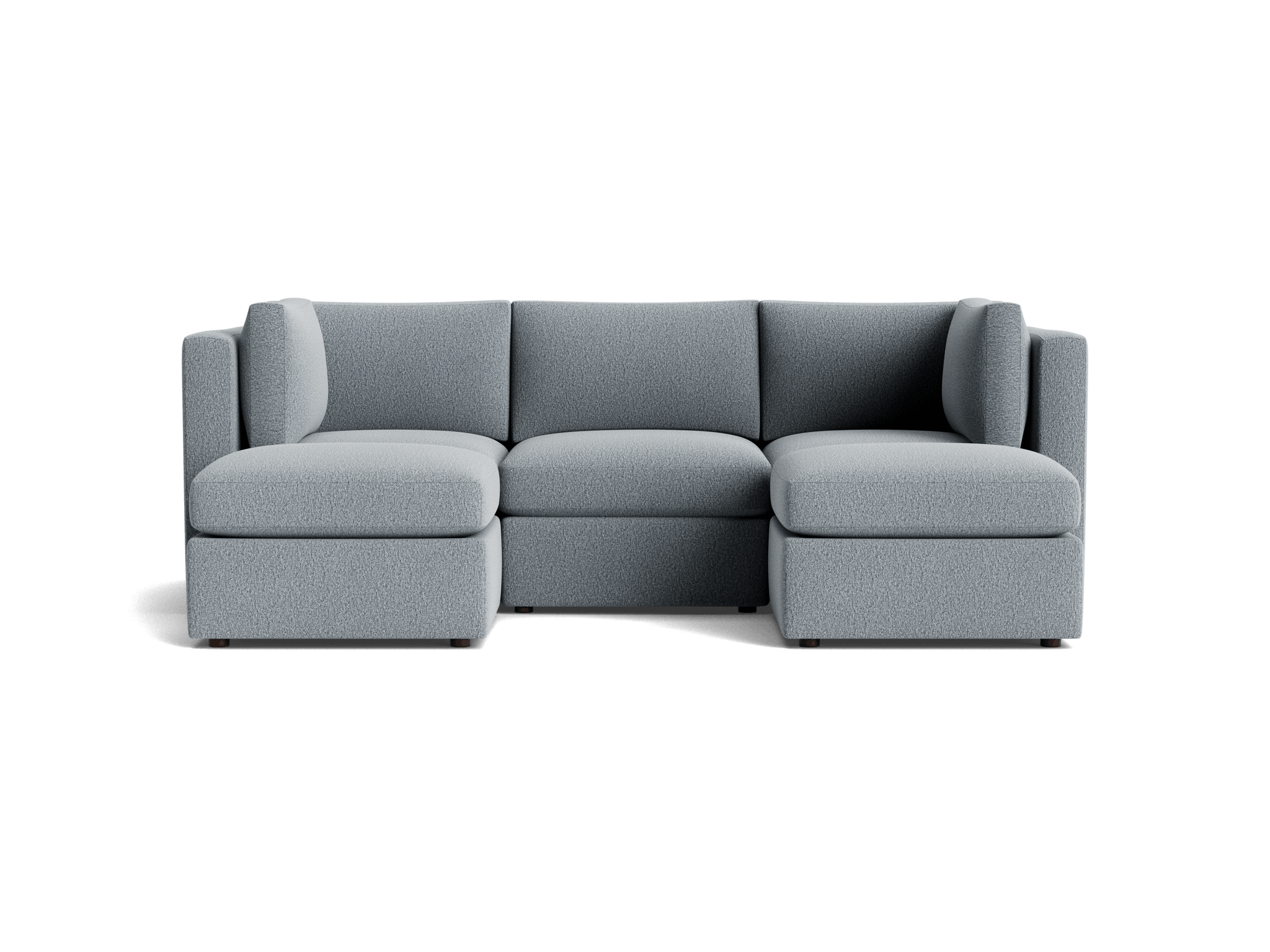 daya modular sofa sectional piece) synergy pewter