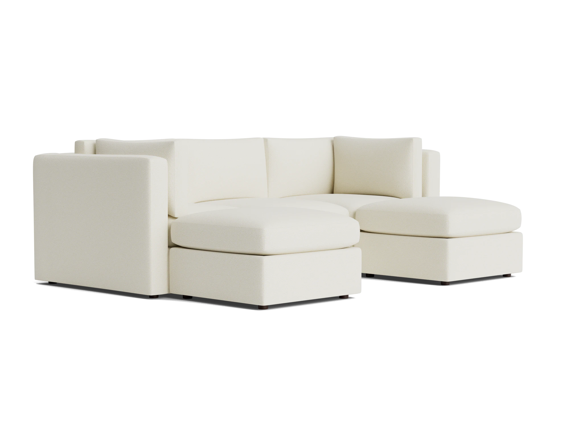 daya modular sofa sectional %285 piece%29 tussah snow