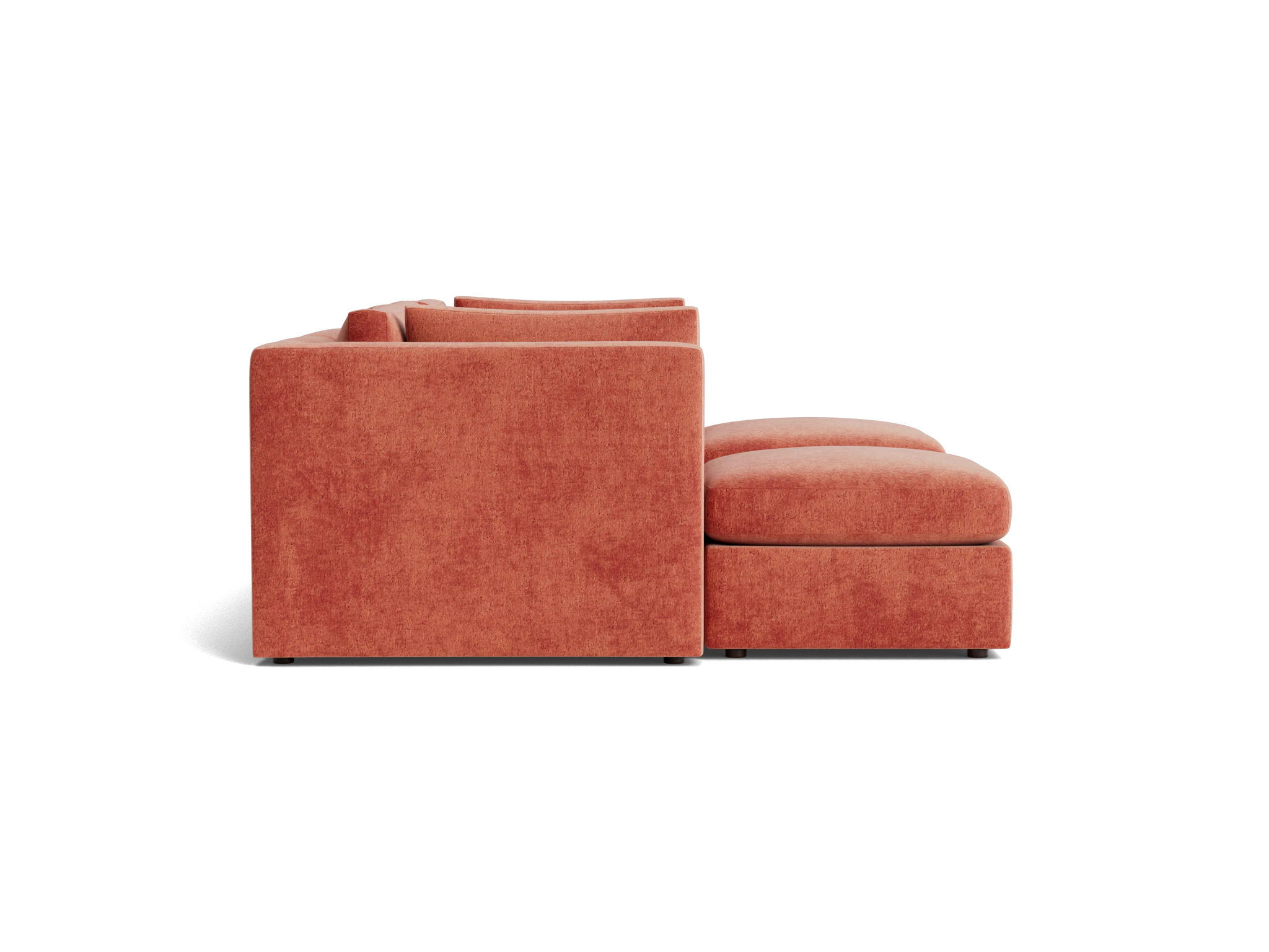 daya modular sofa sectional %285 piece%29 plush terra rose