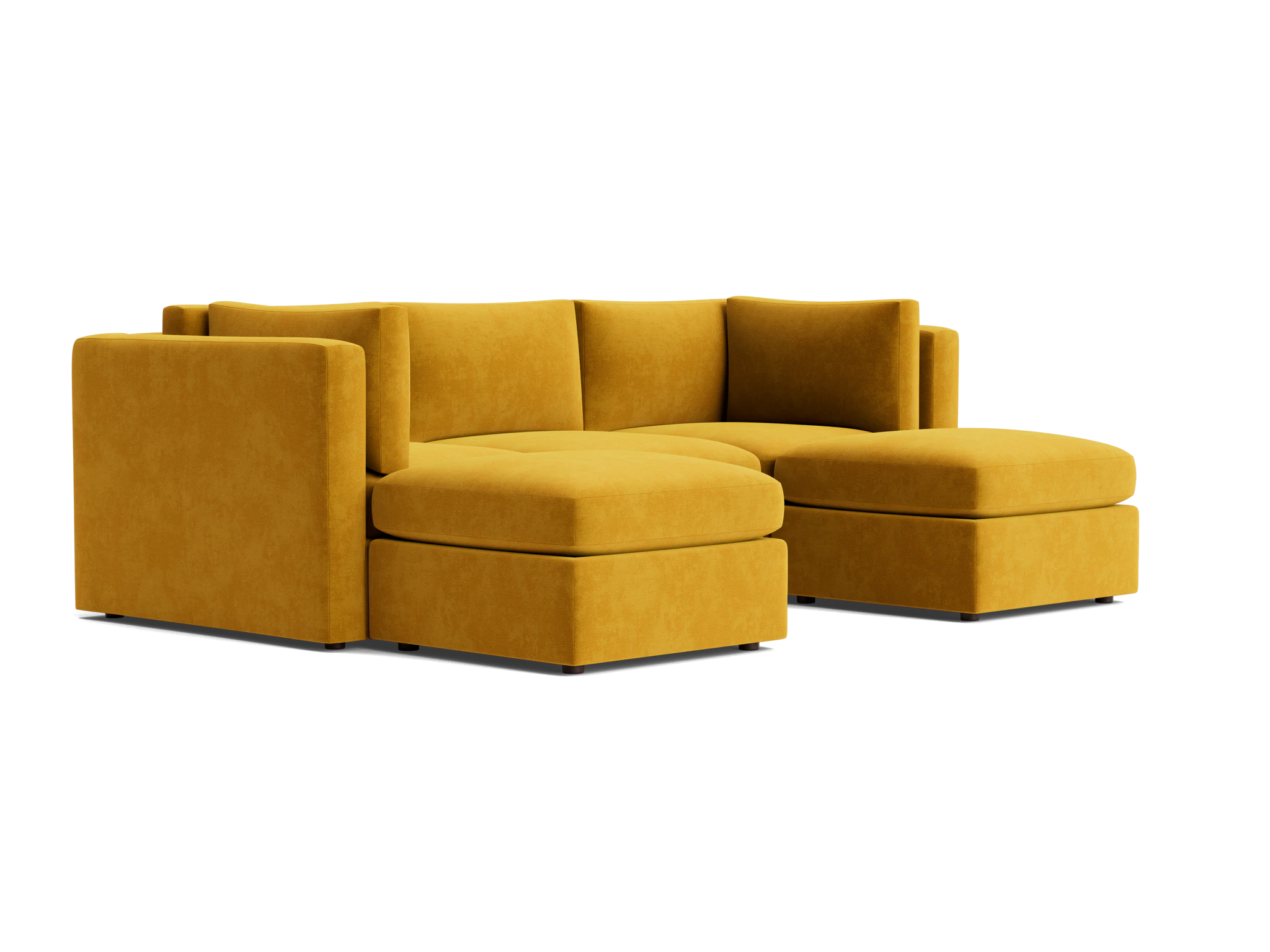 daya modular sofa sectional %285 piece%29 harper amber gold