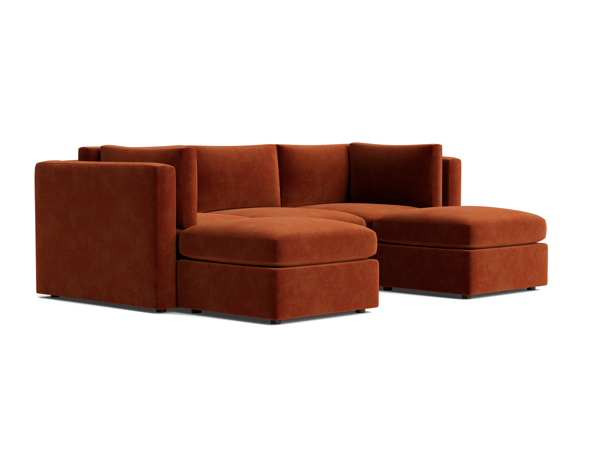 daya modular sofa sectional %285 piece%29 harper cinnamon