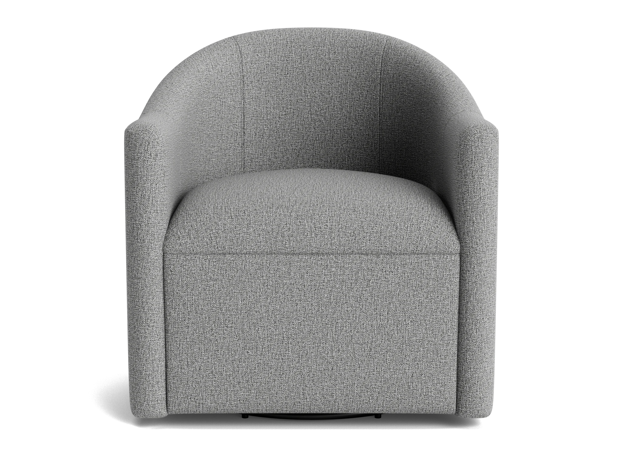 jolie swivel chair taylor felt gray