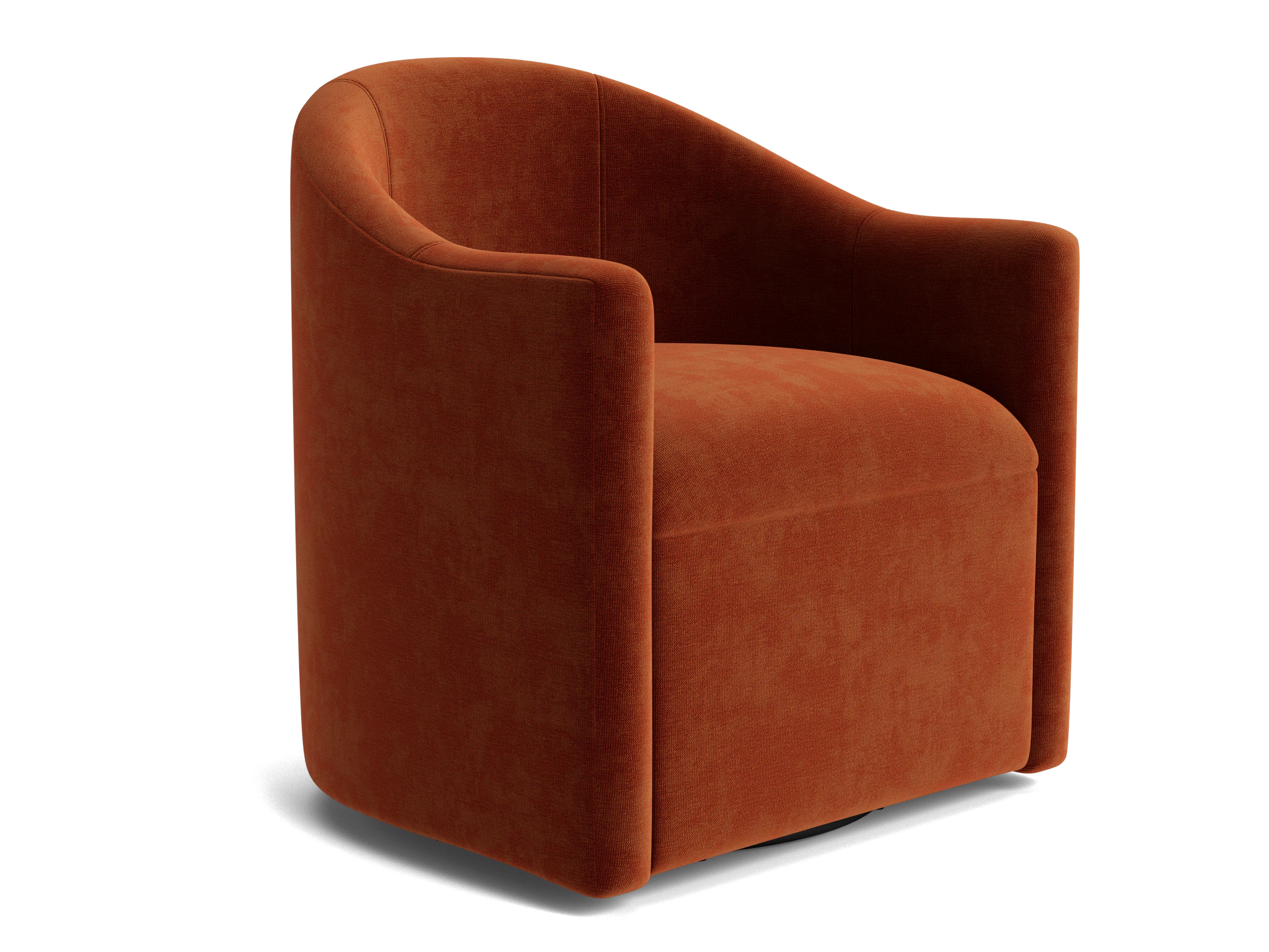 jolie swivel chair harper cinnamon