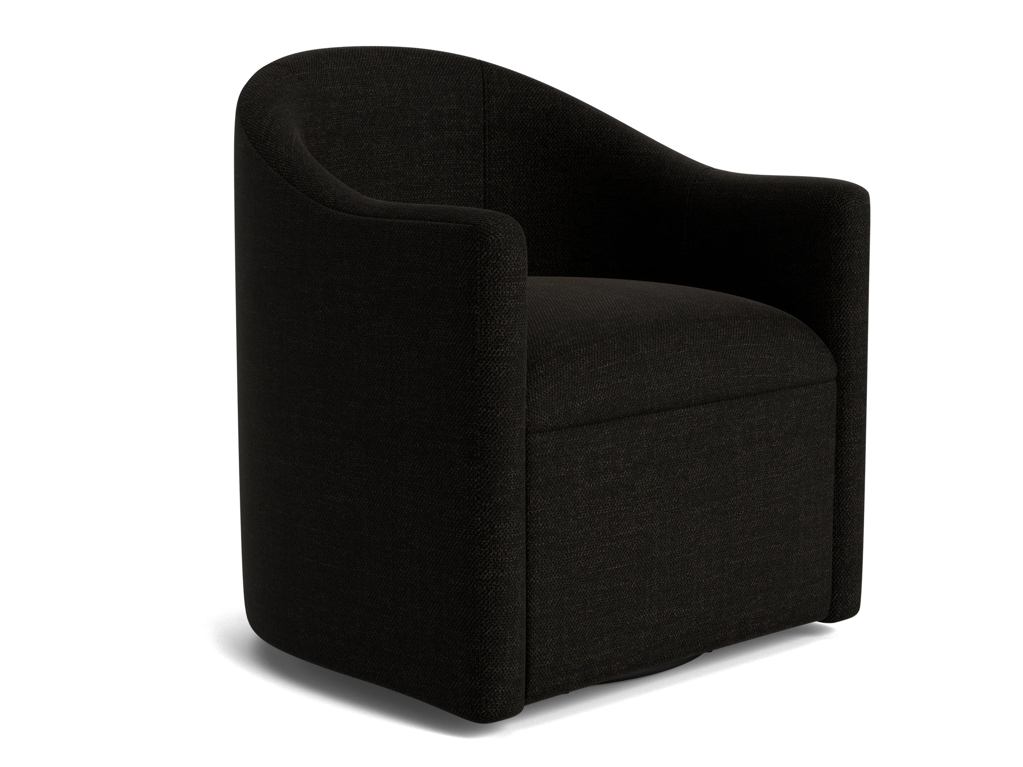 jolie swivel chair milo onyx