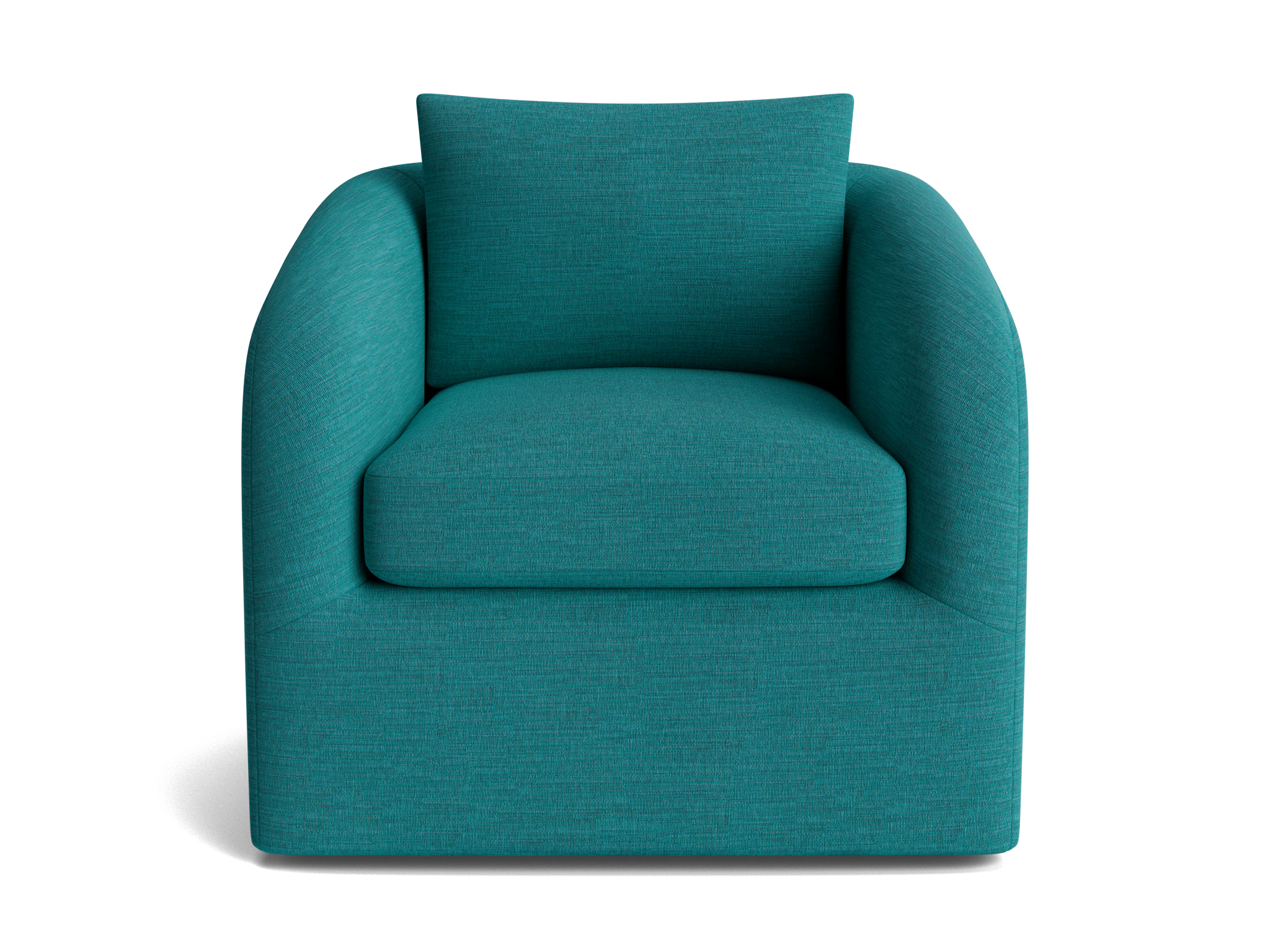 amelia swivel chair lucky turquoise