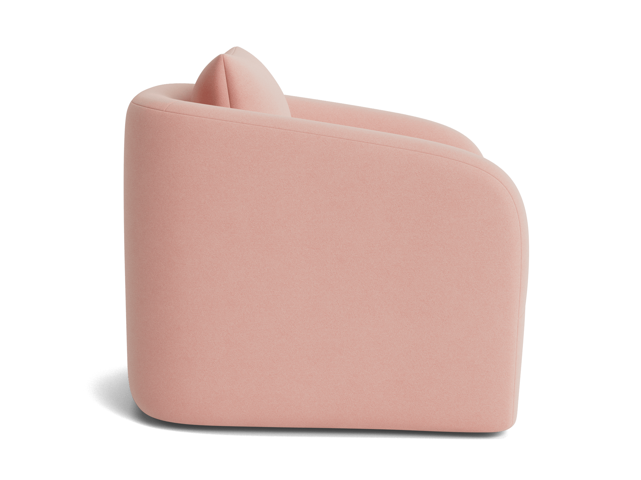 amelia swivel chair royale blush