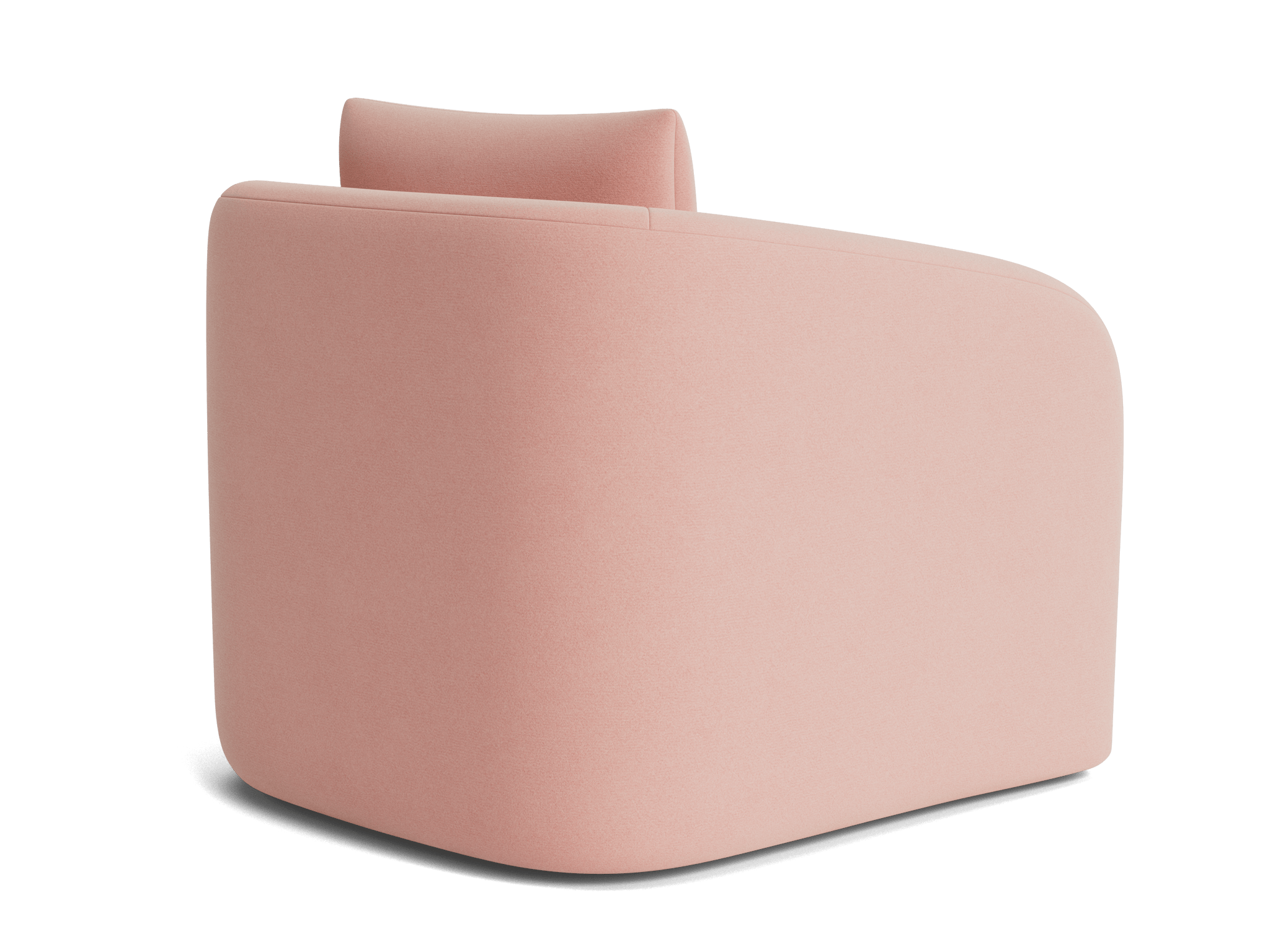 amelia swivel chair royale blush