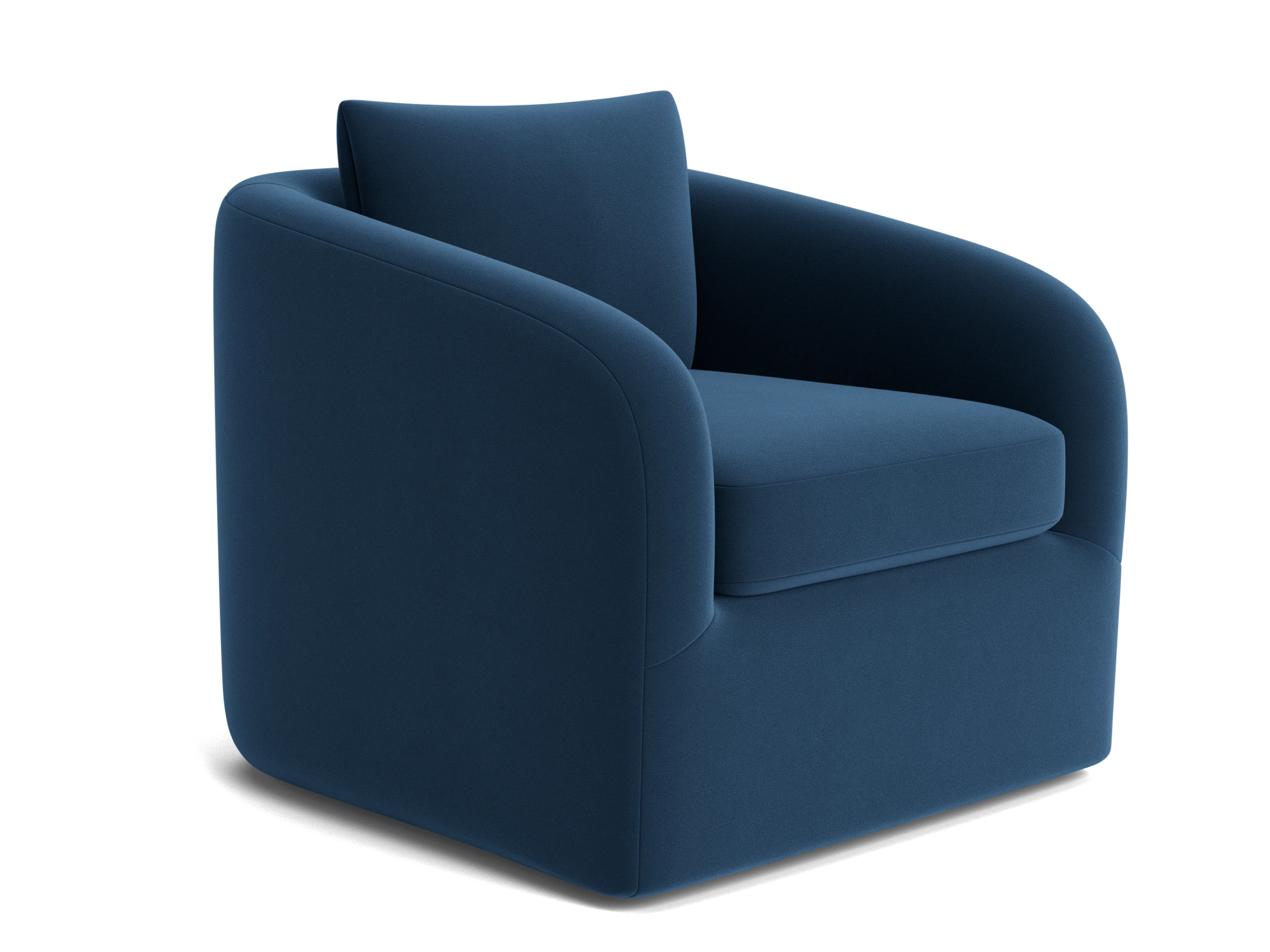 amelia swivel chair royale cobalt
