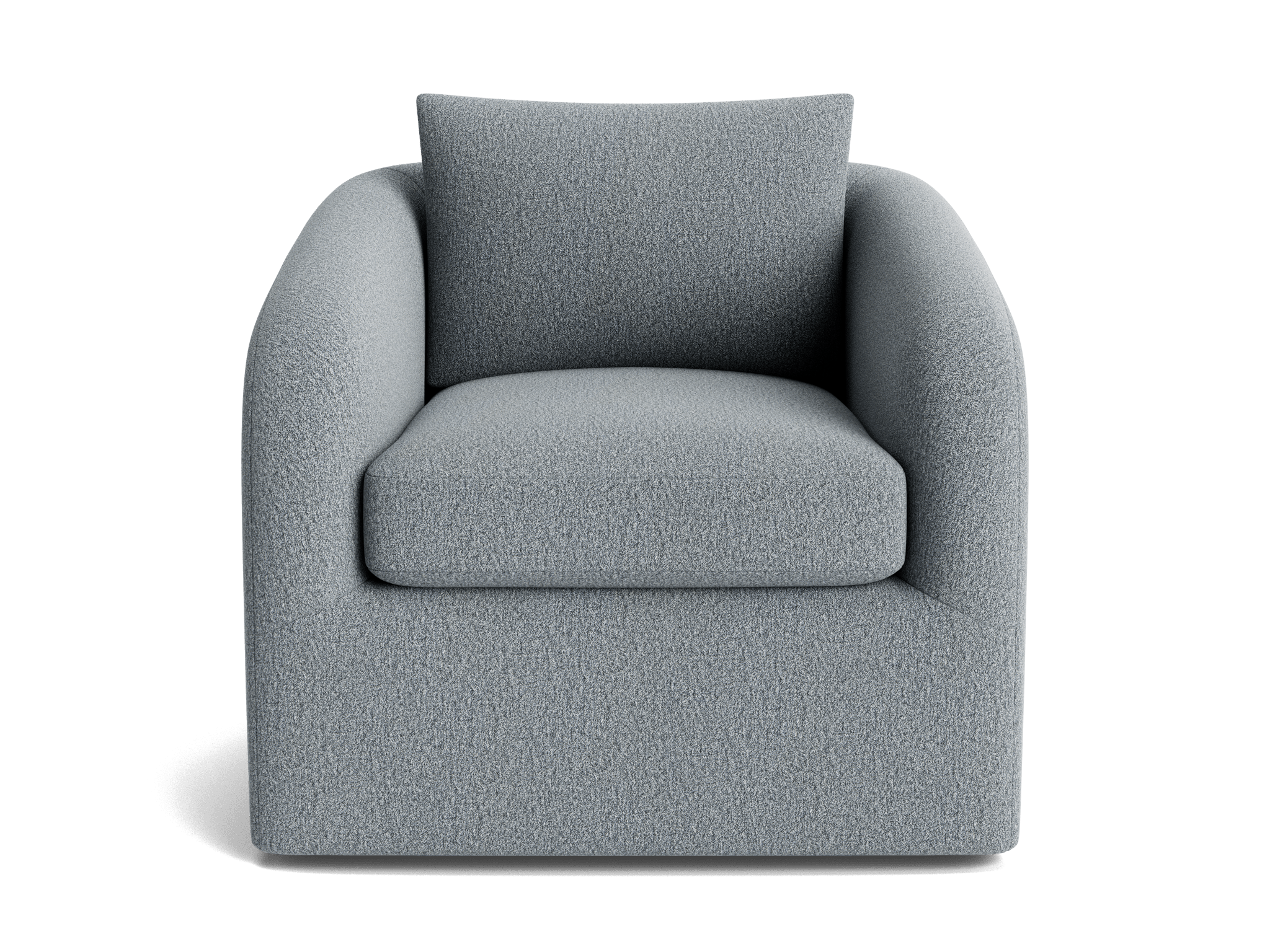 amelia swivel chair synergy pewter