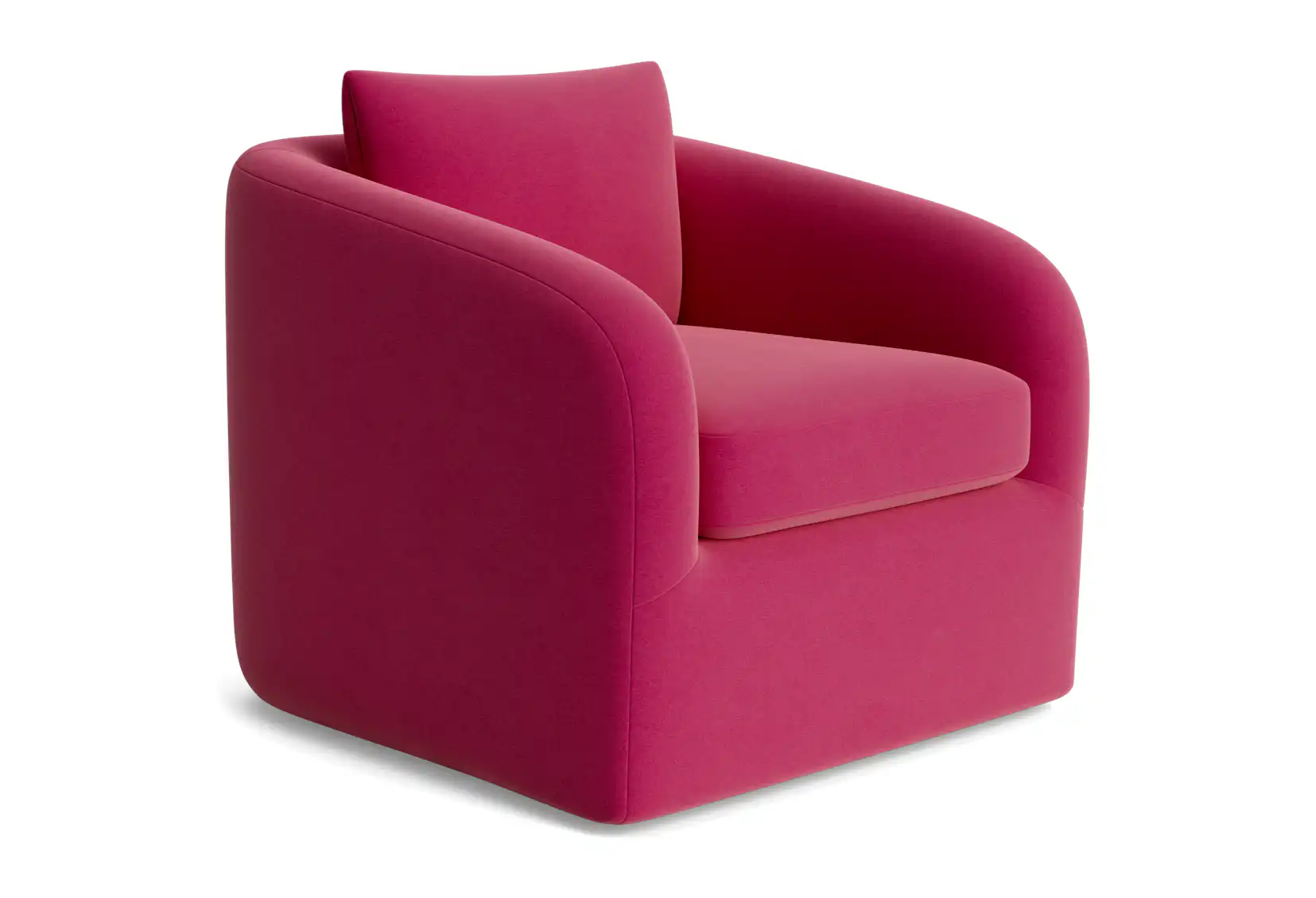 amelia swivel chair royale berry