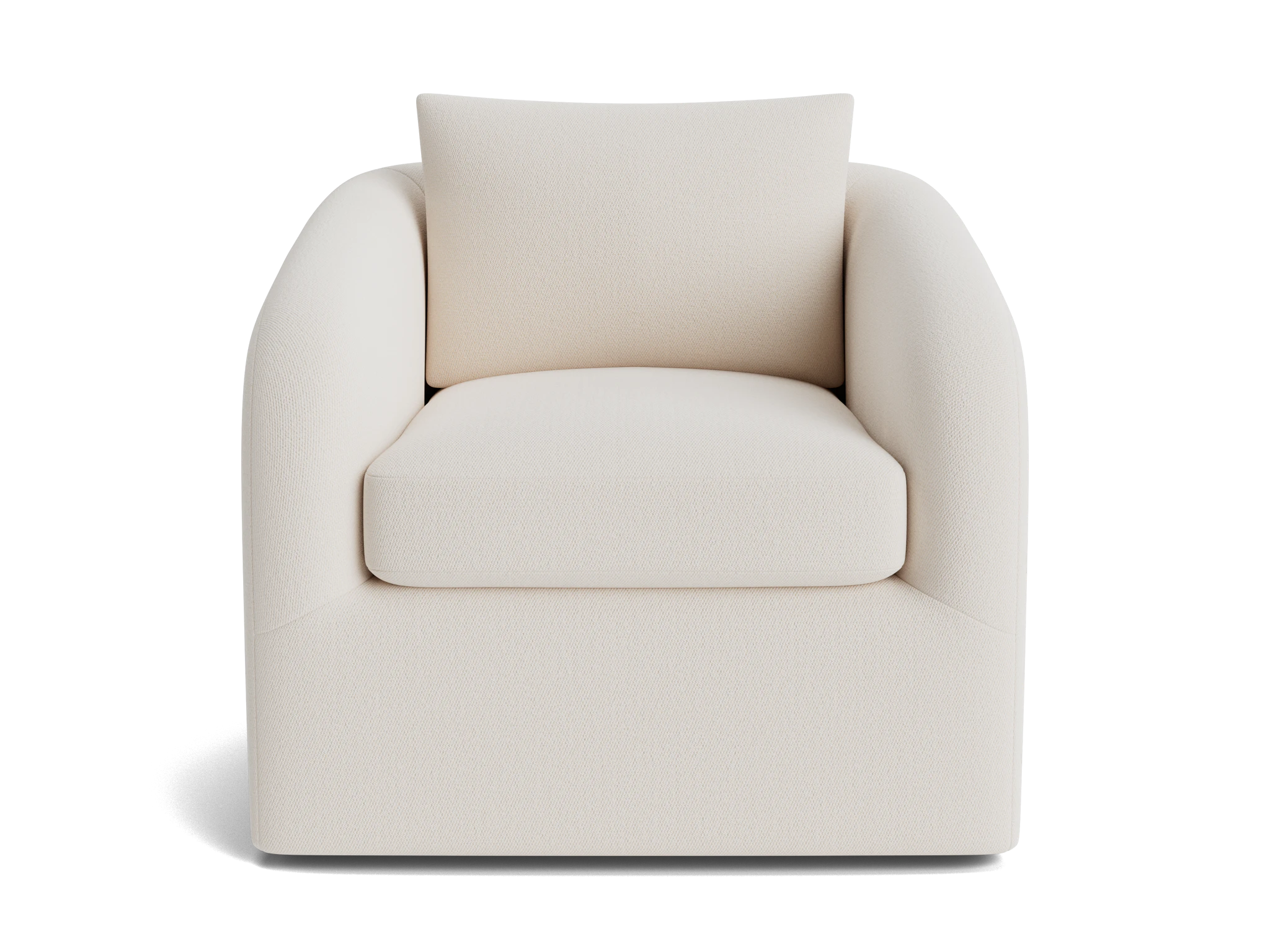 amelia swivel chair caspiar ivory