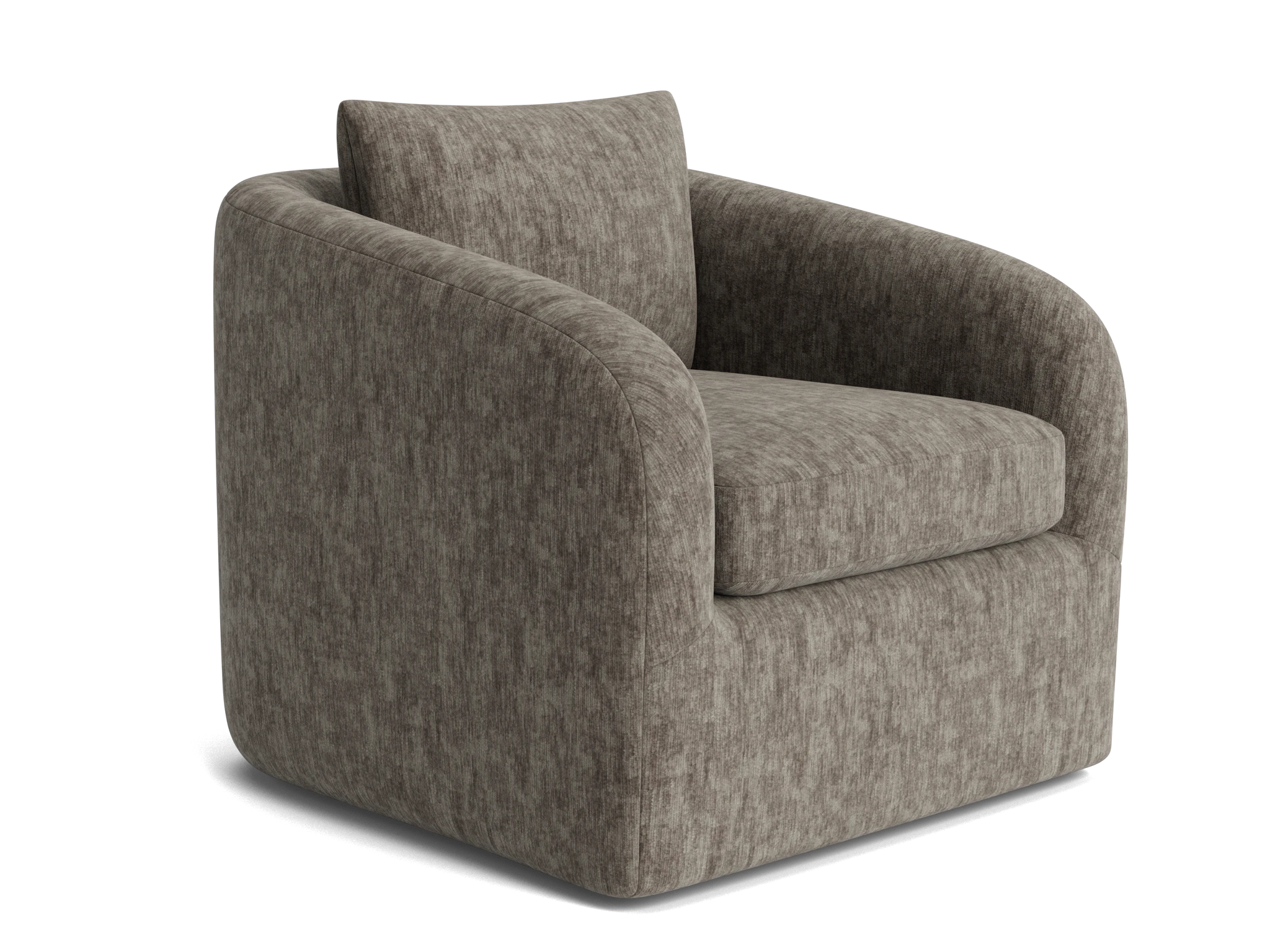 amelia swivel chair crave mocha latte