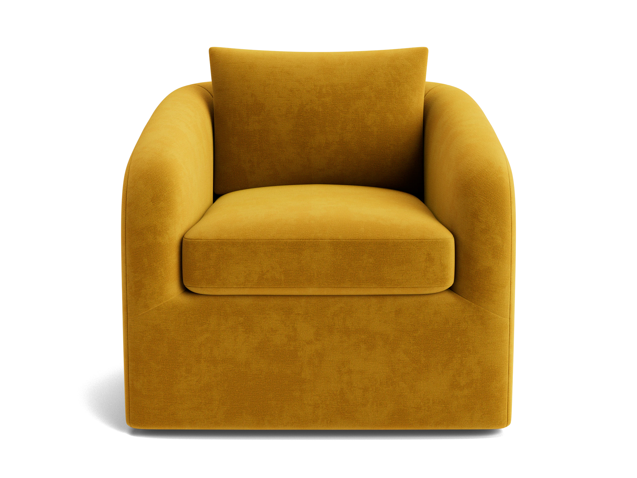 amelia swivel chair harper amber gold