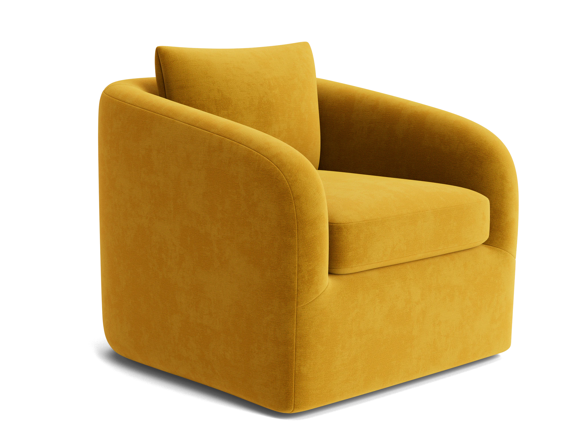 amelia swivel chair harper amber gold