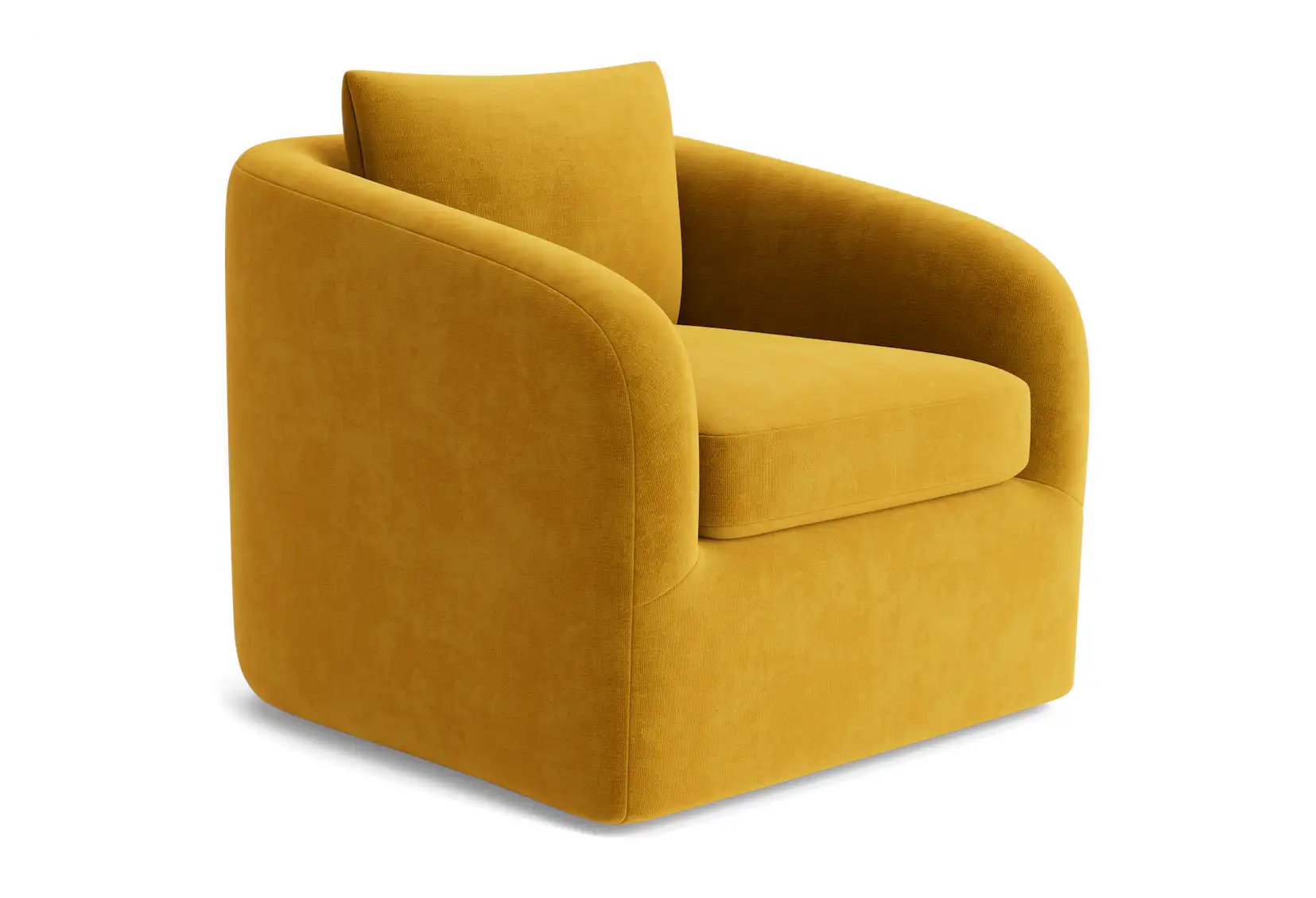 amelia swivel chair harper amber gold