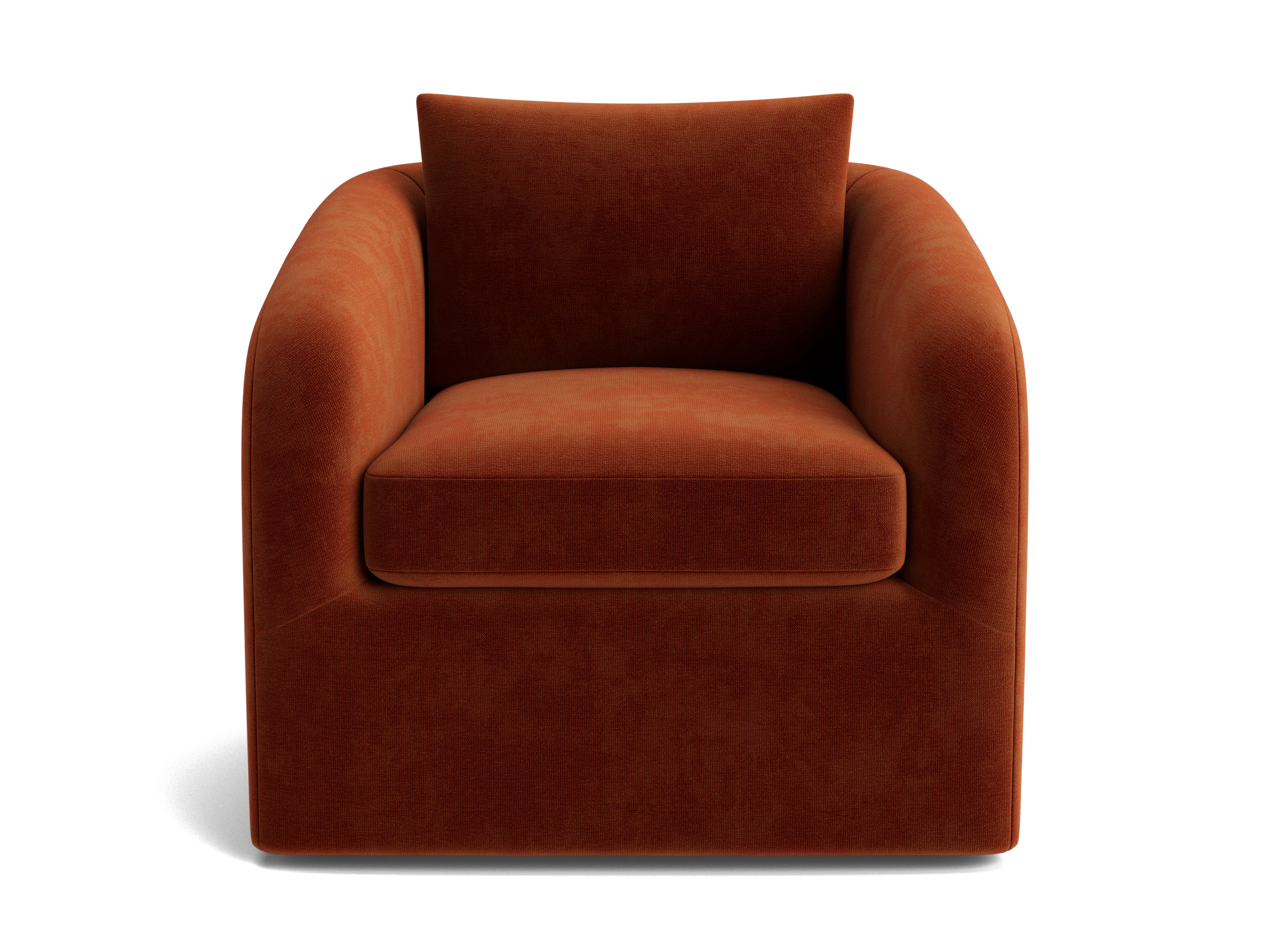 amelia swivel chair harper cinnamon