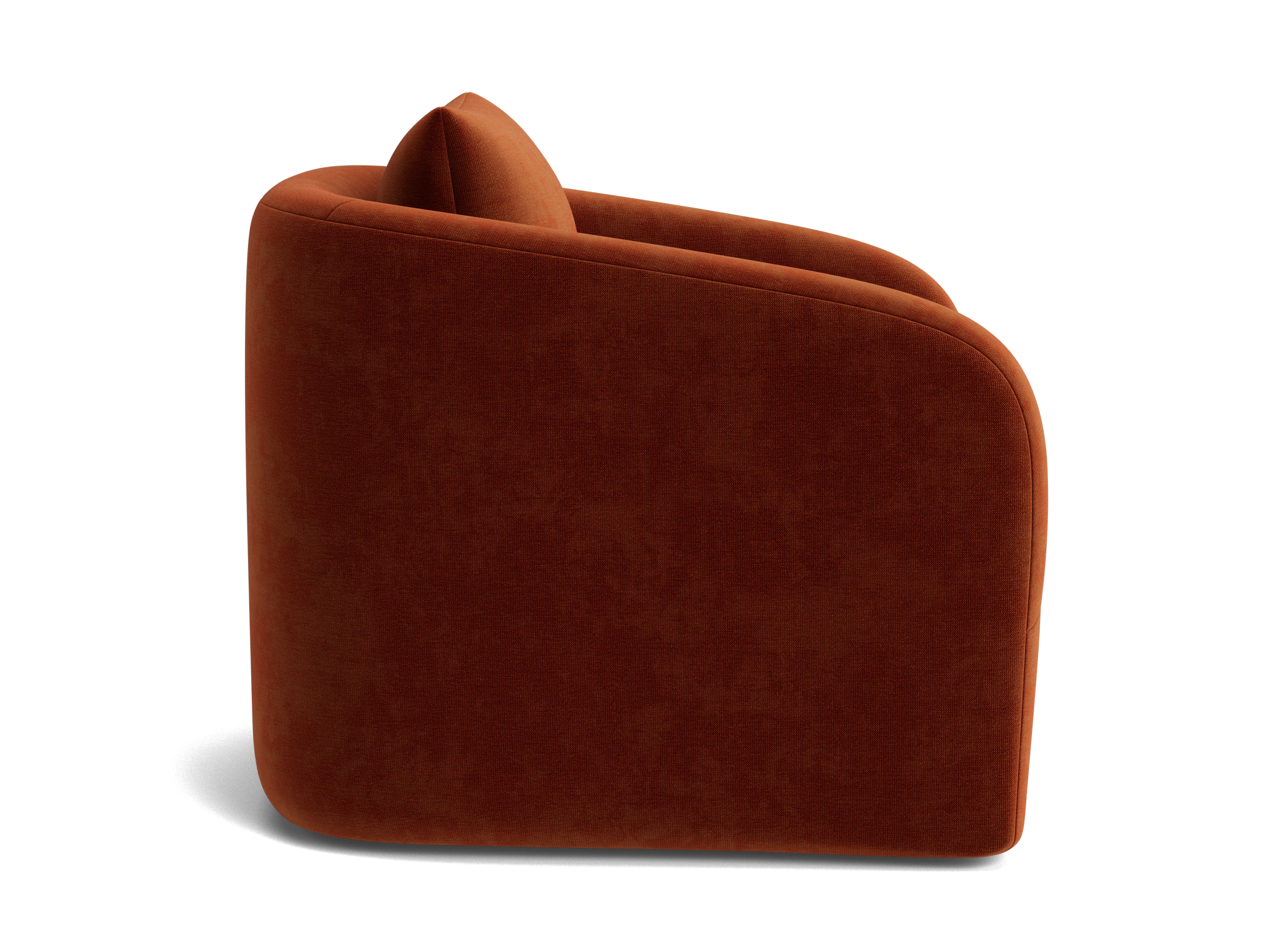 amelia swivel chair harper cinnamon
