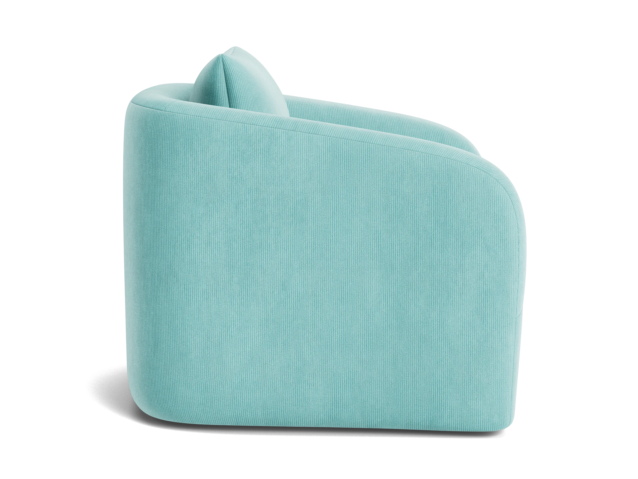 amelia swivel chair sorrento pantone aquatic