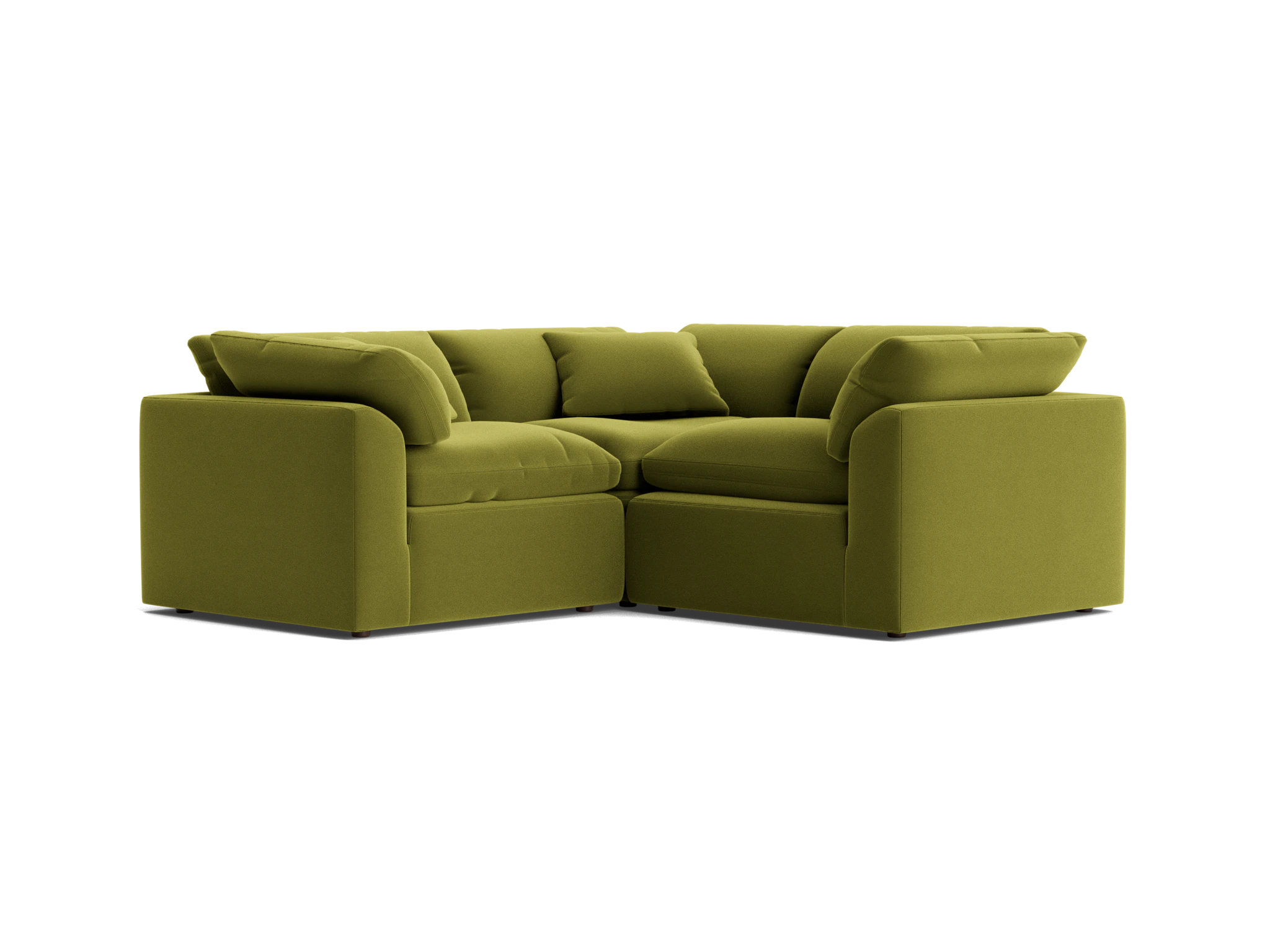bryant modular corner sectional %283 piece%29 royale apple