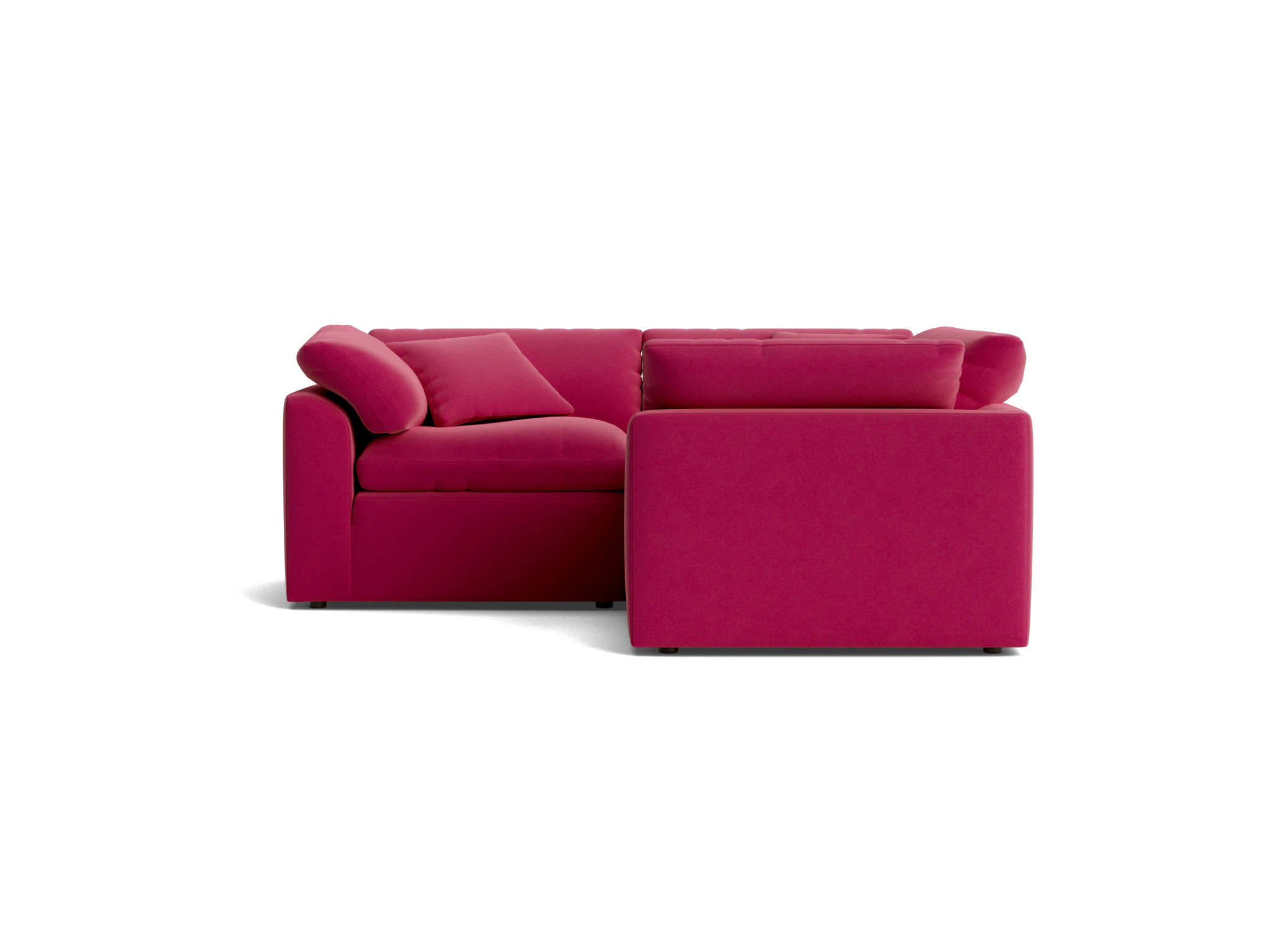 bryant modular corner sectional %283 piece%29 royale berry