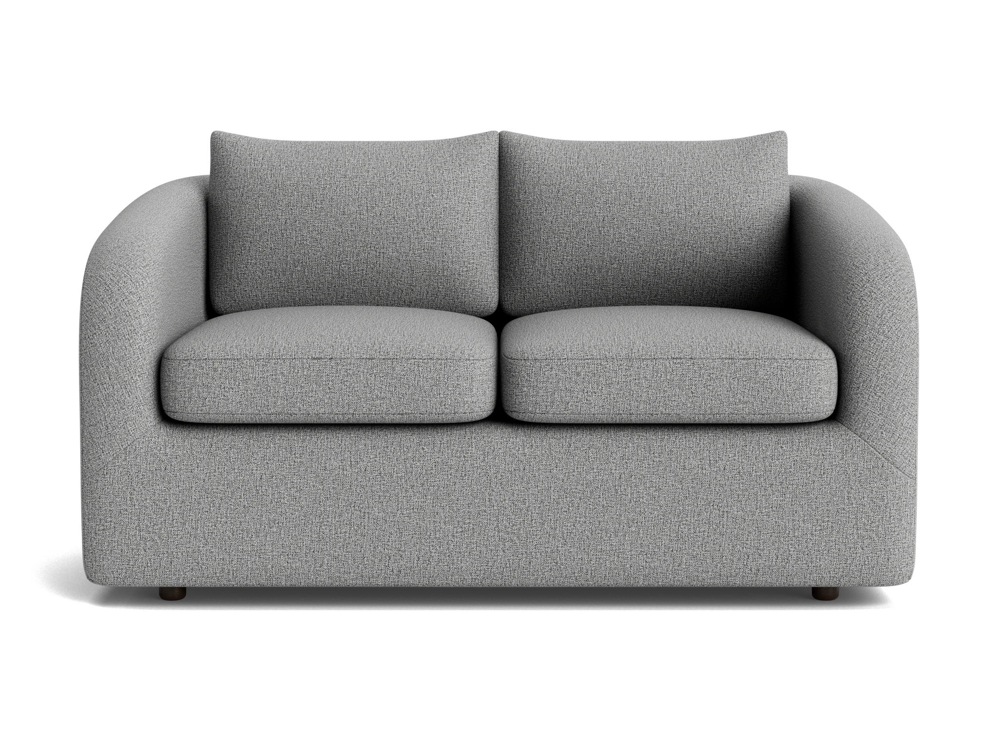 amelia loveseat taylor felt gray