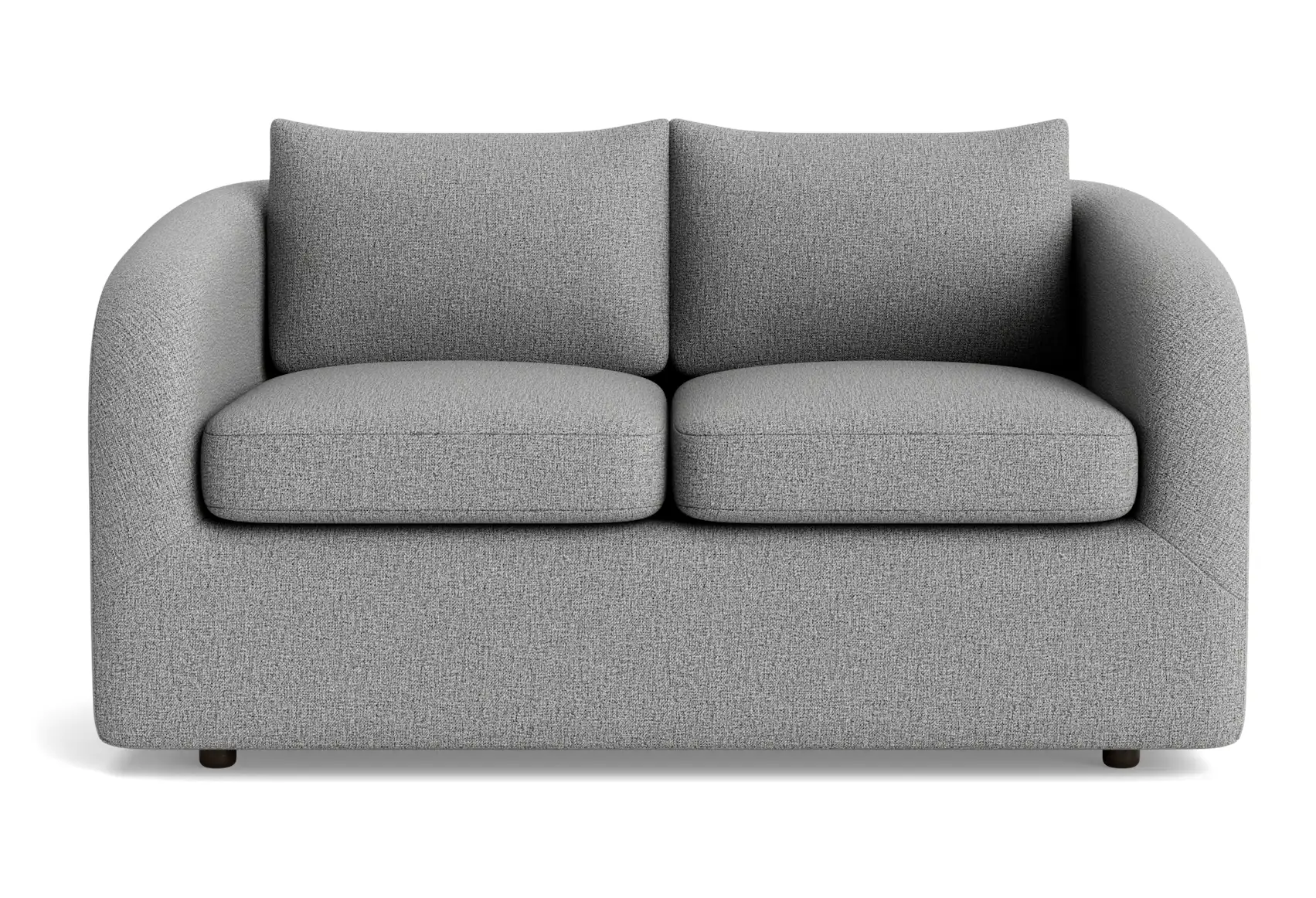 amelia loveseat taylor felt gray