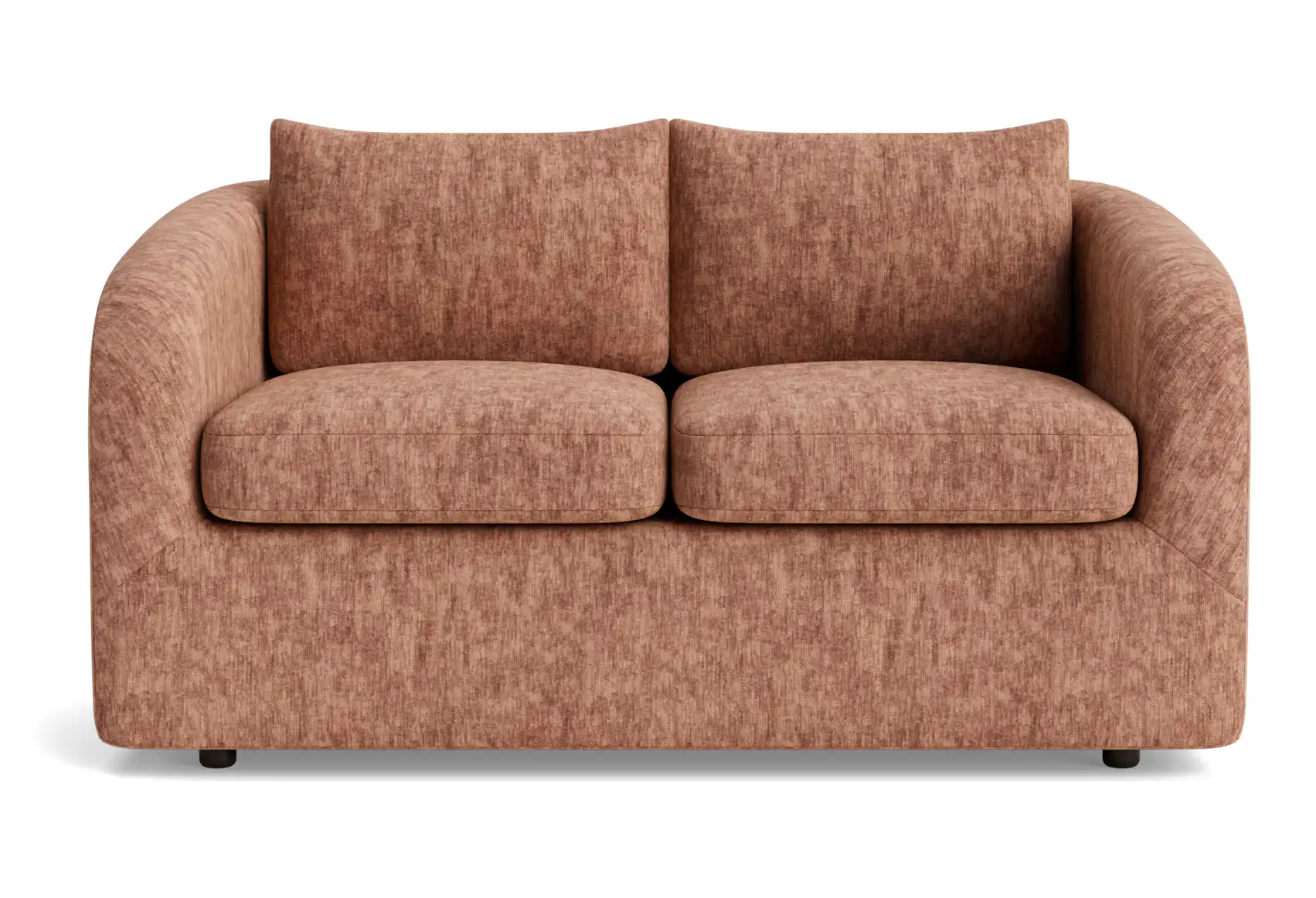 amelia loveseat crave pantone mocha mousse
