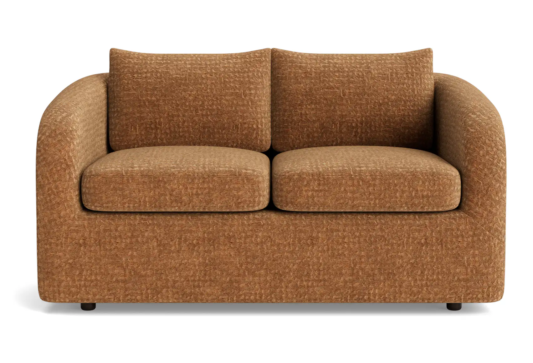 amelia loveseat soul pantone glazed ginger