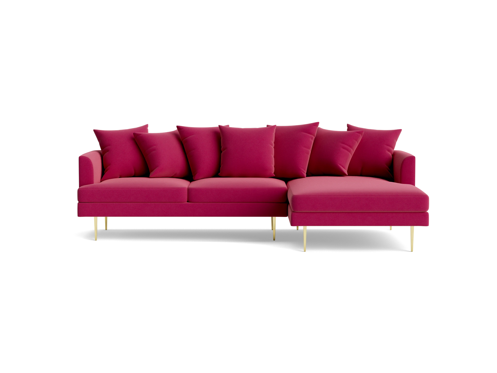 aime sectional royale berry