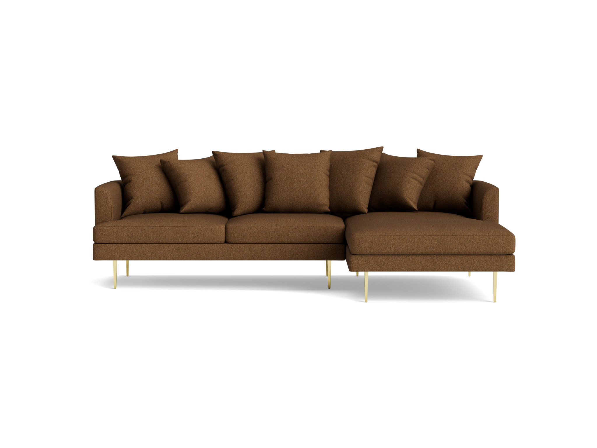 aime sectional faithful mocha