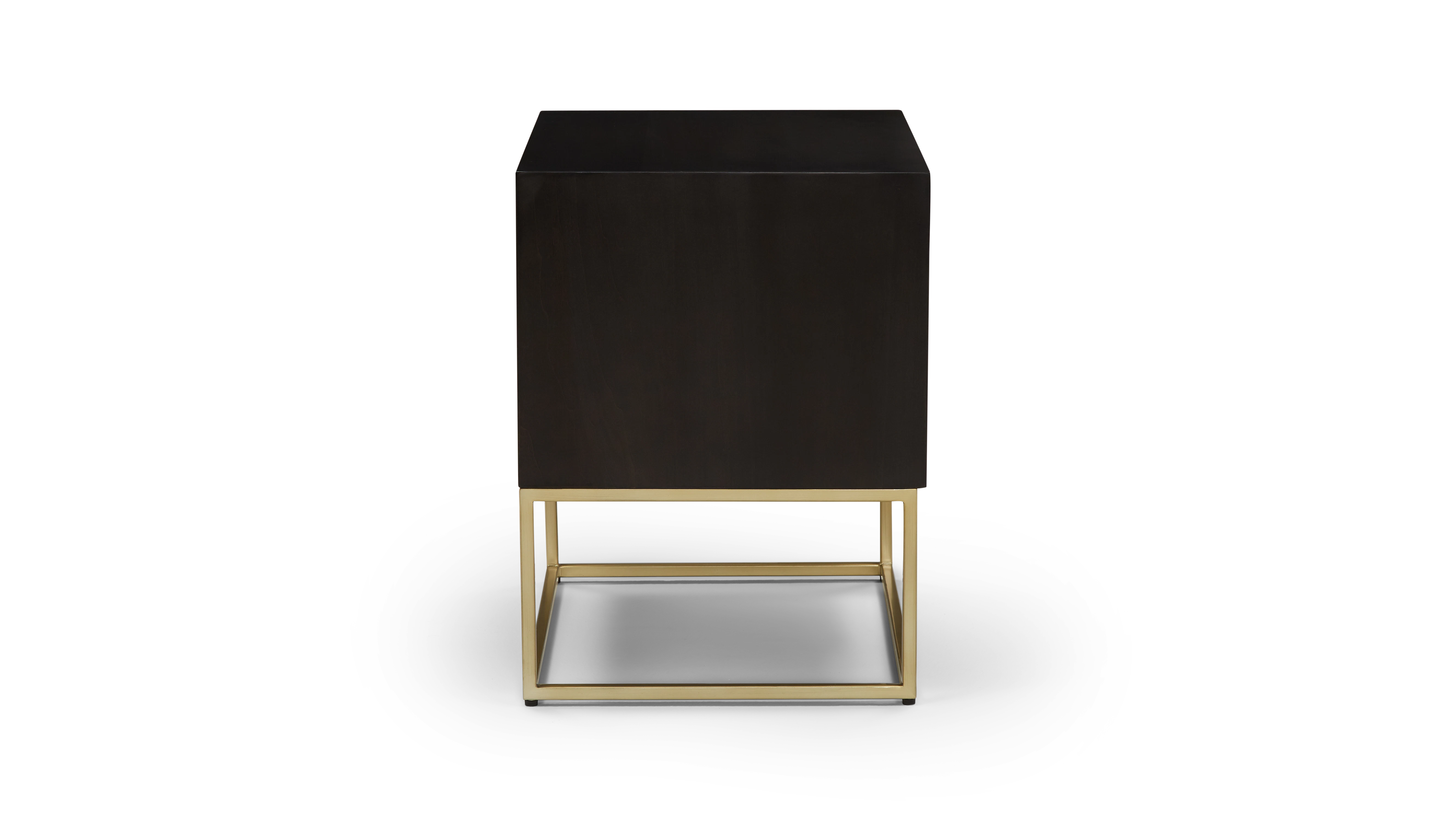 black soho nightstand