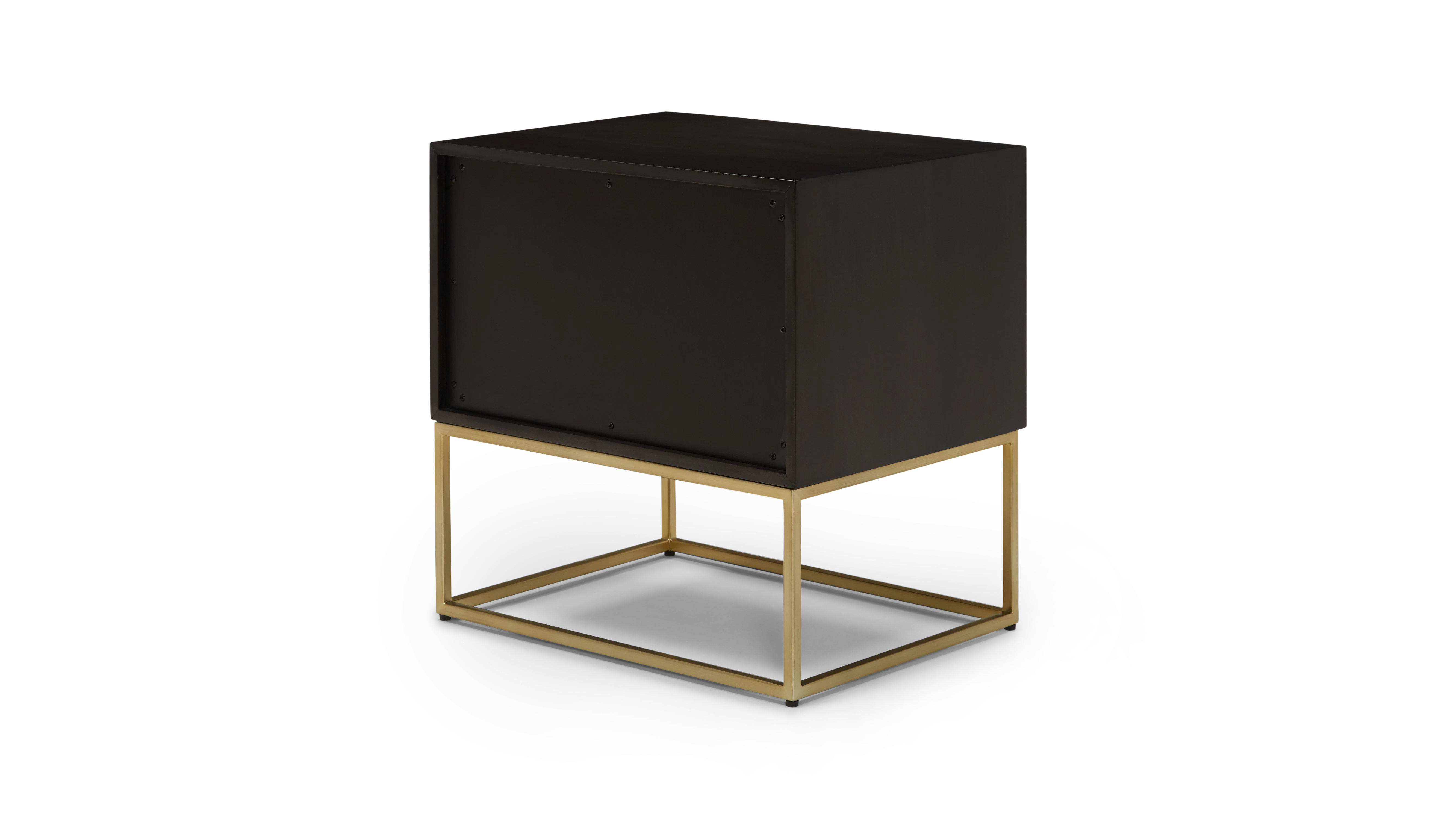 black soho nightstand